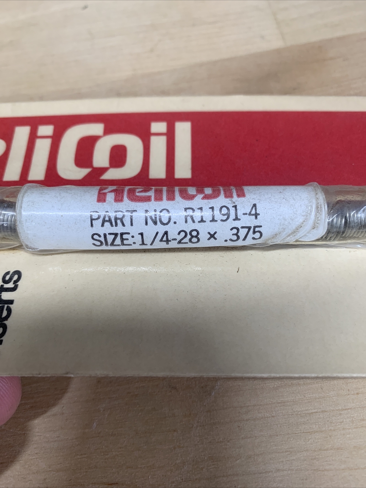 (QTY 24)HeliCoil R119-4 Inch Thread Repair Inserts 1/4-28