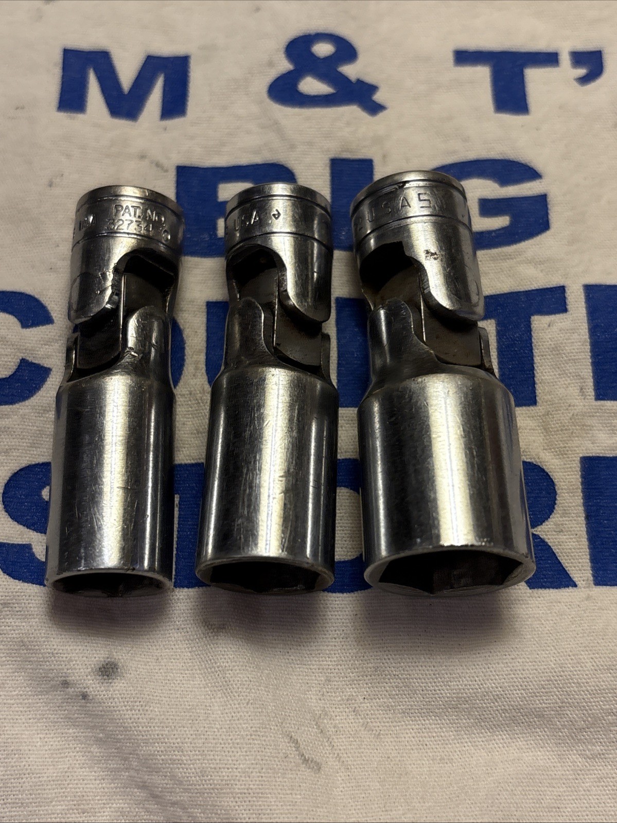 Snap-on Tools USA 3/8″ Dr 3pc Deep Swivel Sockets 1/2″ 9/16″ 11/16″ FSU16,18,22