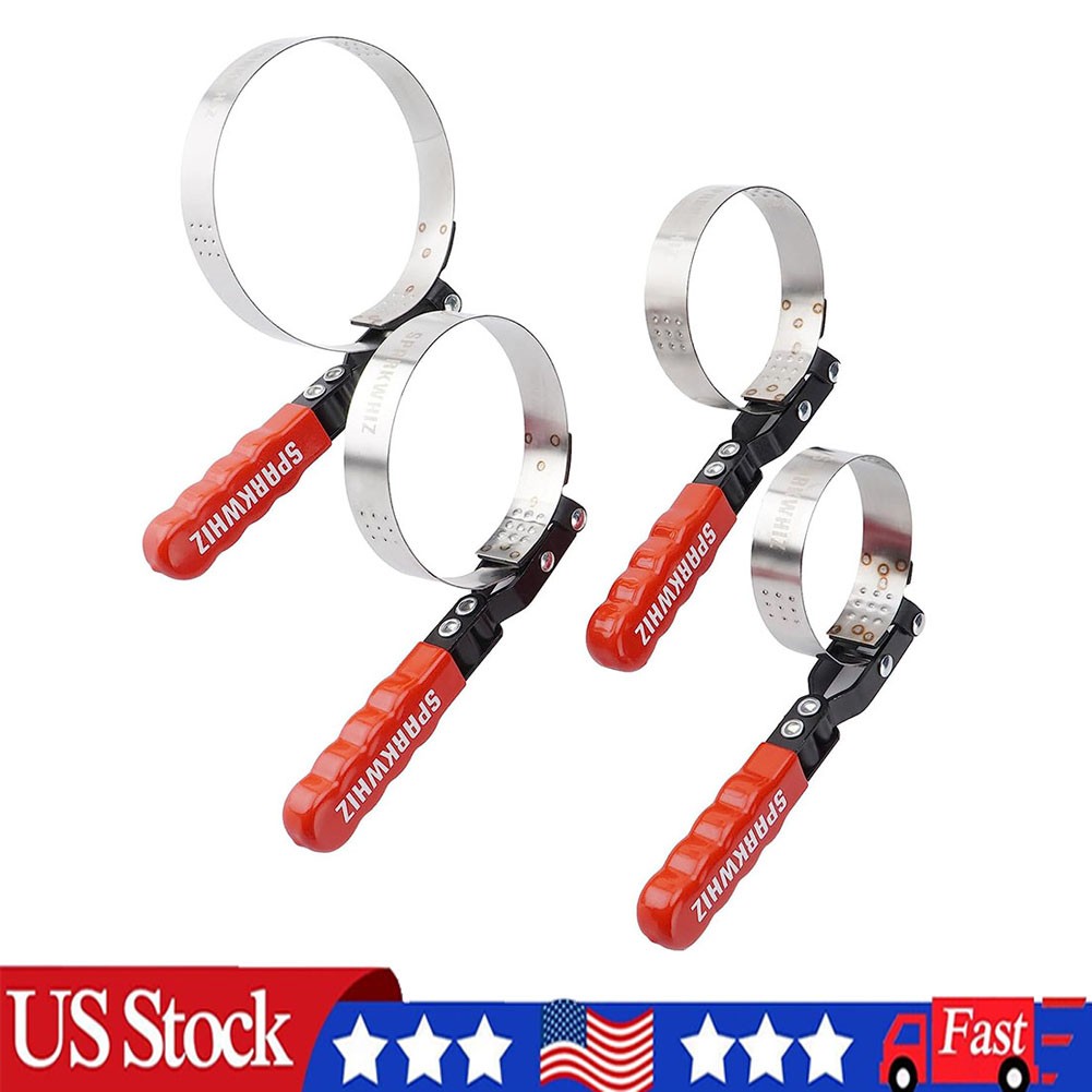 Swivel Oil Filter Wrench Remover Removal Installer Set 2-3/4″ – 5-1/4″ 4pc Kit