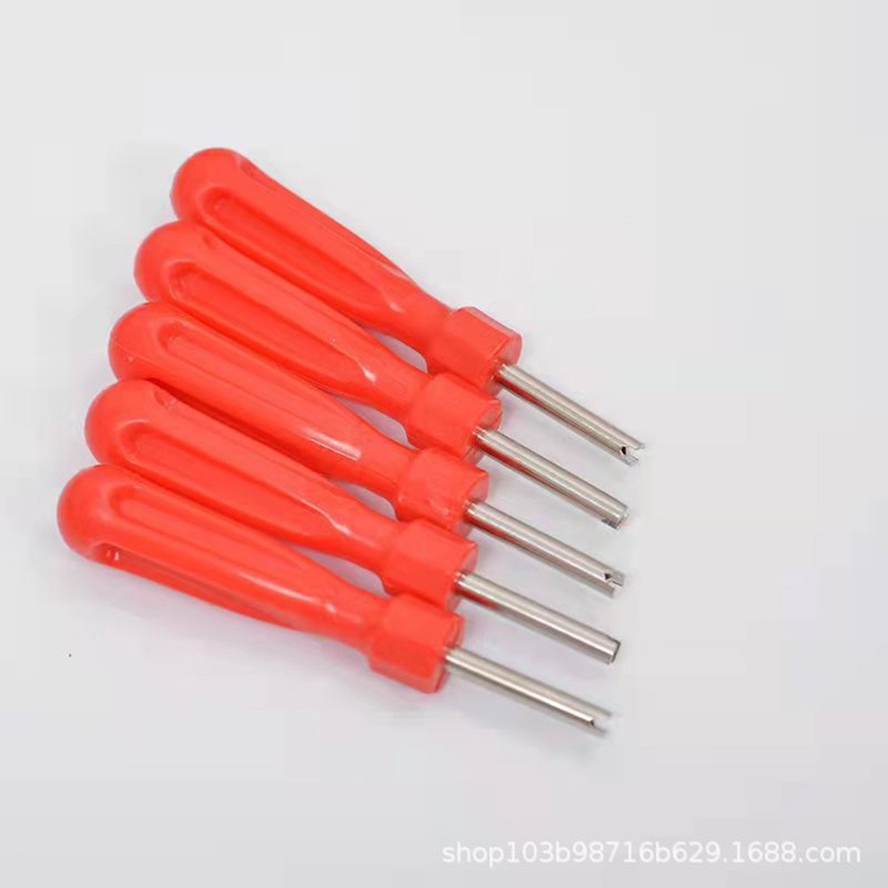 Valve Core Remover Tire Repair Tool Screwdriver 6pcs Installation Tools