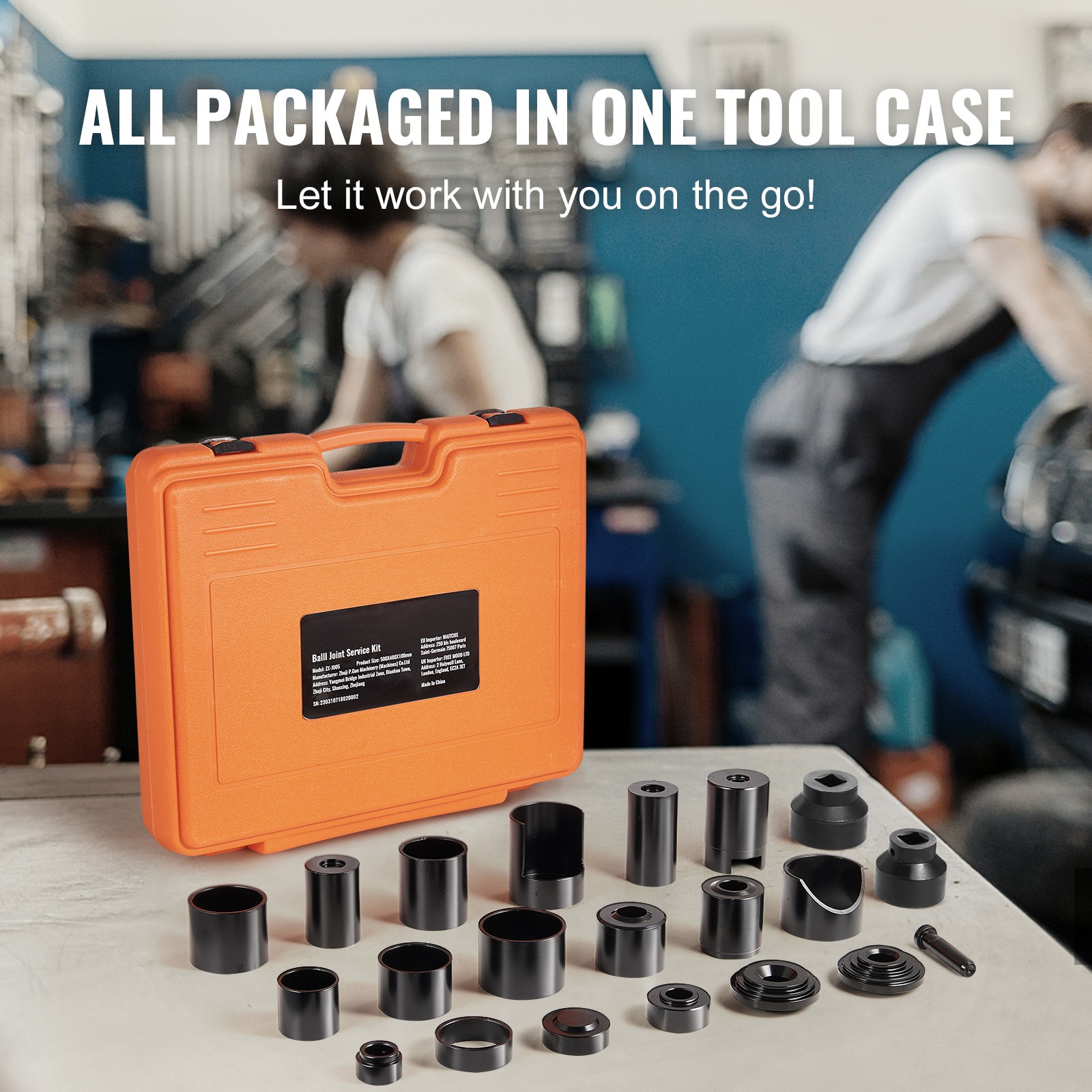 Uimoso 23-Piece Ball Joint Press Kit for Automotive Repair and Maintenance
