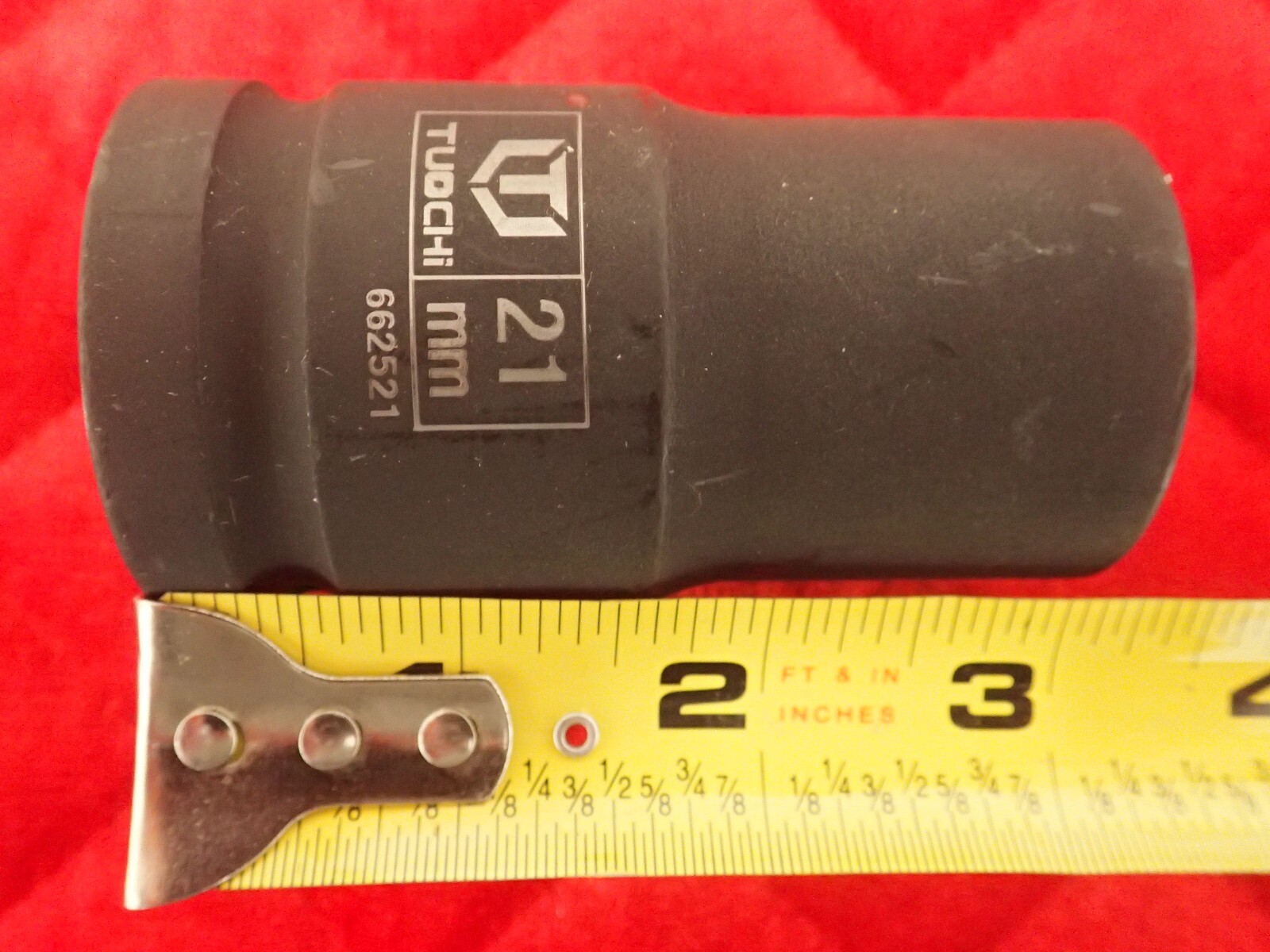 Tuochi – #662521 – 21mm – 4-point – Extra Heavy Deep Impact Socket