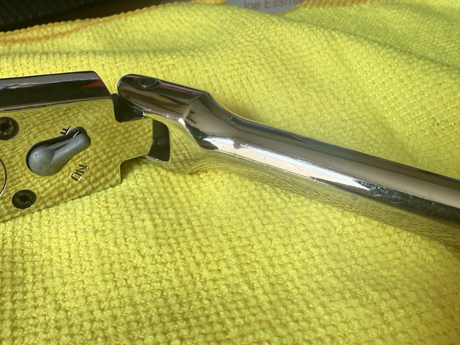 Snap-on FBF936 3/8” Drive Bent Handle Flex-Head Ratchet Made in USA