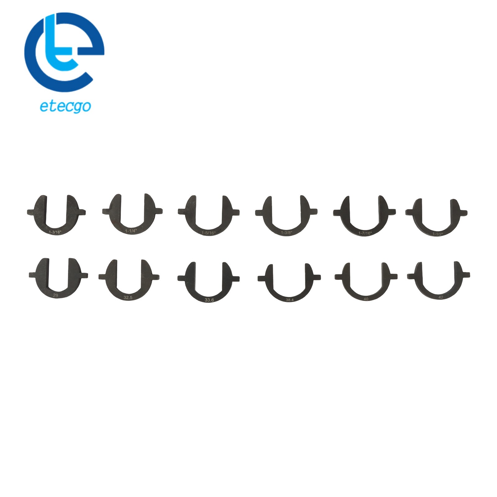 New 13pc Inner Tie Rod Removal Installation Tool Set with 12 SAE Metric Adaptors