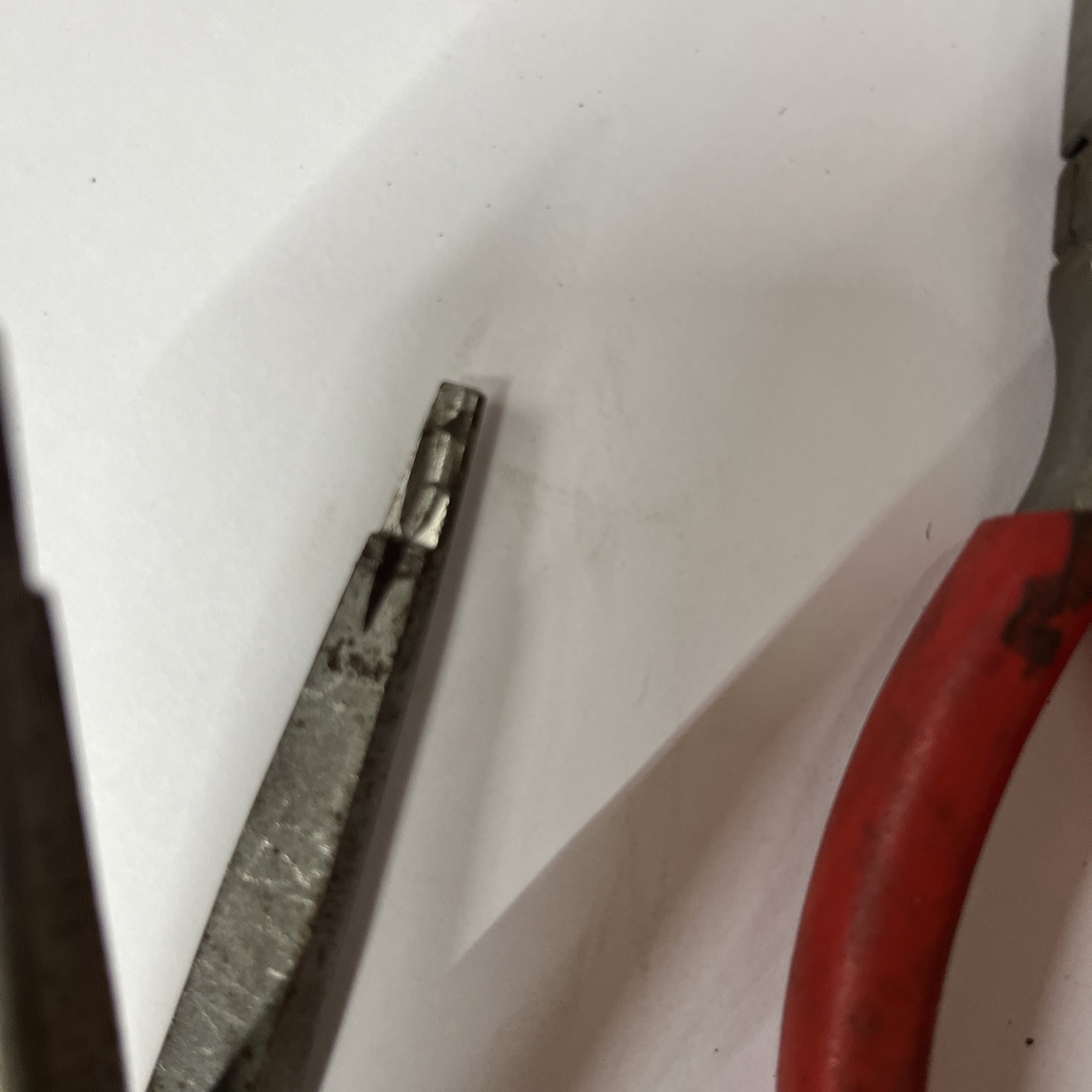 4-Snap On 597CCP Needle Nose Pliers READ USA AUTOMATIC TRANS VALVE BODY PIN TOOL