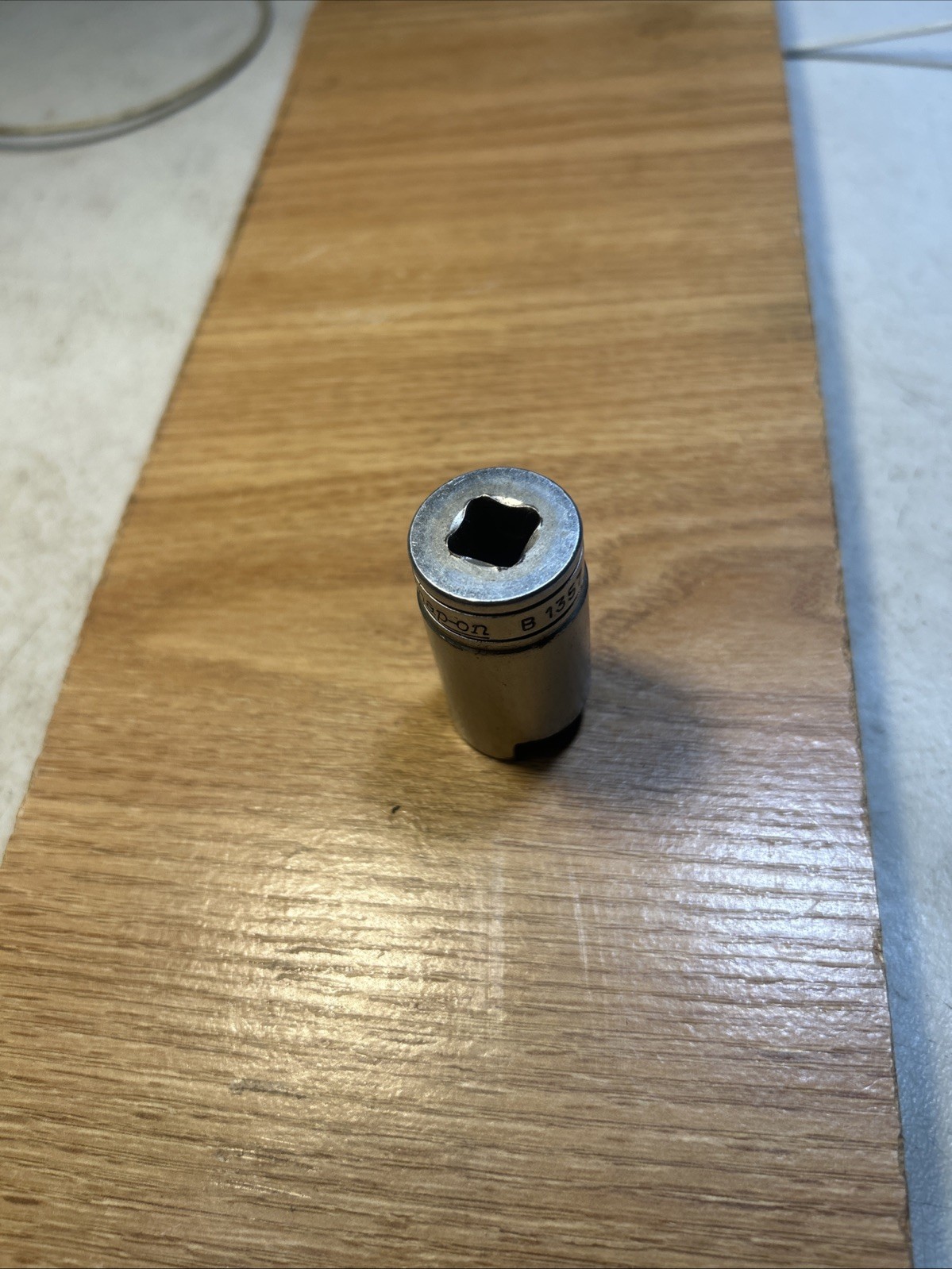 Snap On Tools – 3/8″ Drive Chrome Flange Axle Speed Nut Socket, # B1357