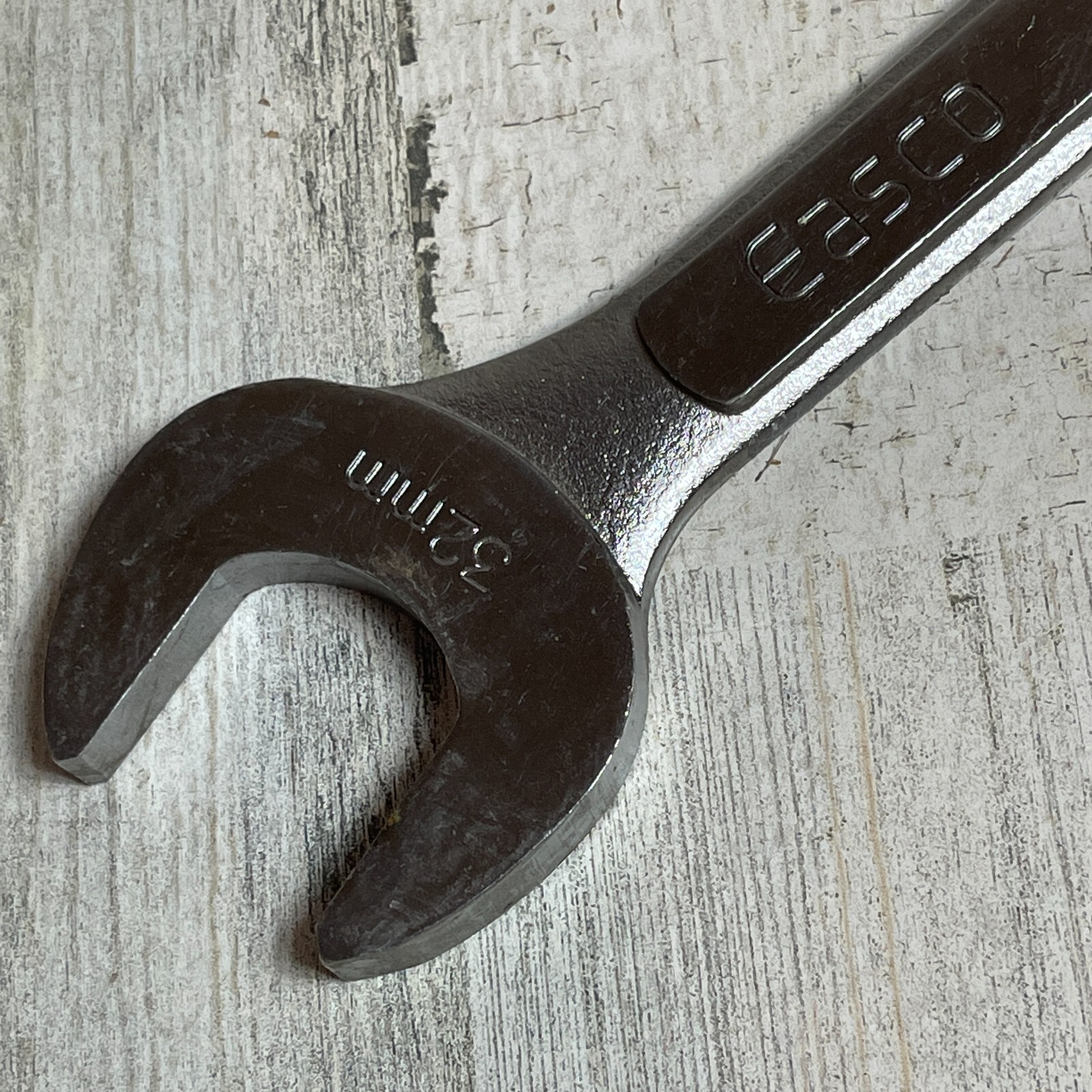VINTAGE EASCO 32MM COMBINATION WRENCH P/N 63632 CAR & TRUCK REPAIR HAND TOOL