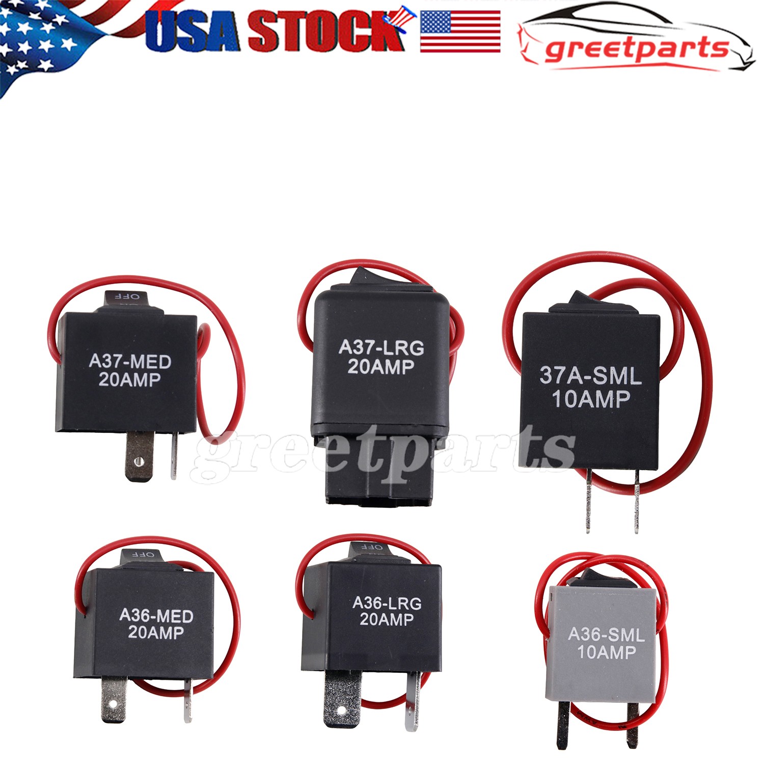 Relay Bypass Switch & Diagnostic Tester 9038A Tester Kit with Amp Loop 6-Pack