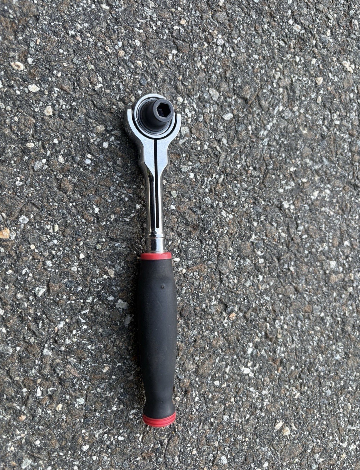 NEW Snap-On THNFM72 1/4 Hex Drive Soft Grip Round Swivel Head Bit Driver Ratchet