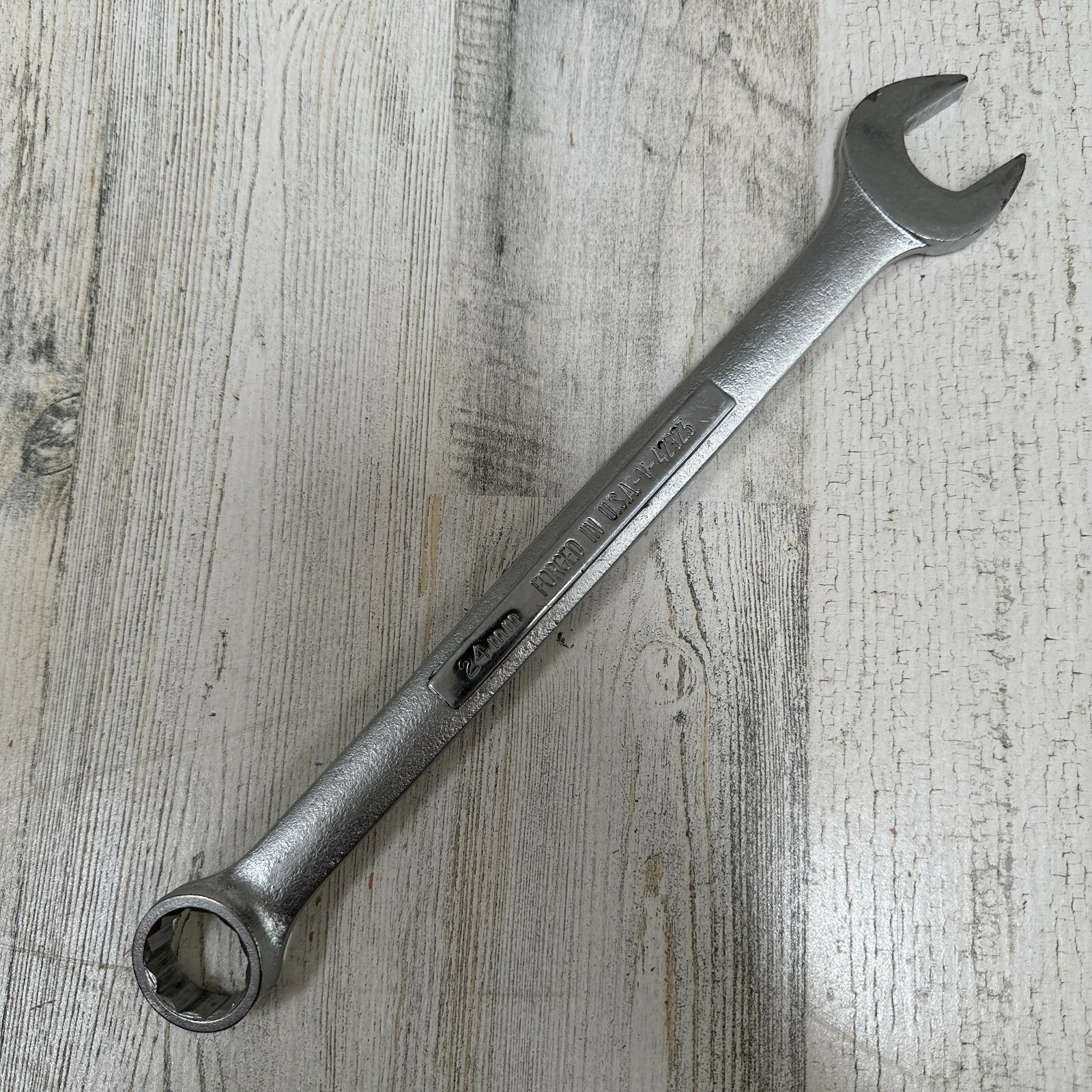 Vintage CRAFTSMAN 24mm Metric COMBINATION WRENCH USA -V- 42923