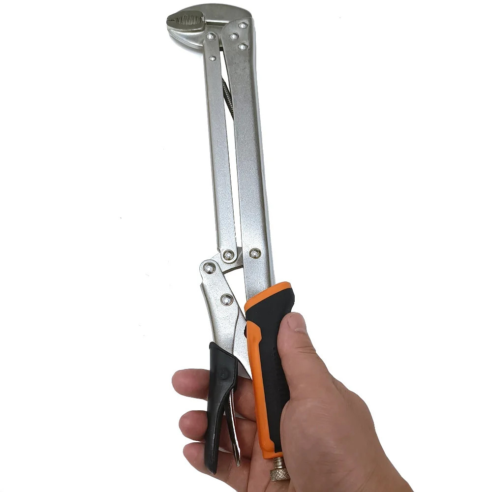 13.5 Inch Extra Long Reach Vise-Grip Locking Pliers with TPR Handle 90° Tools