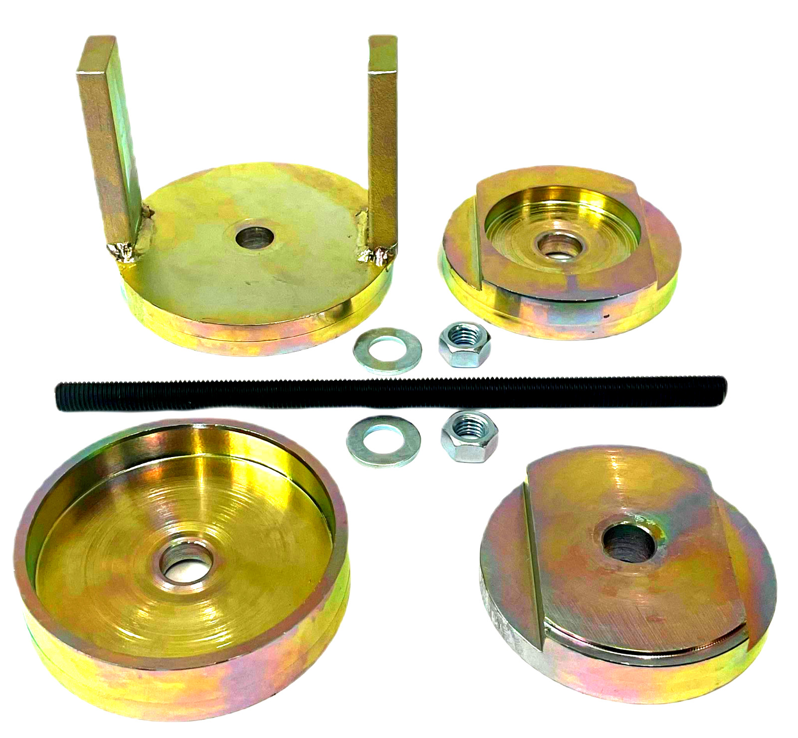 BMW 5 F11 F07 F18 REAR SUSPENSION SUBFRAME REMOVAL INSTALL BUSHES BUSH TOOL