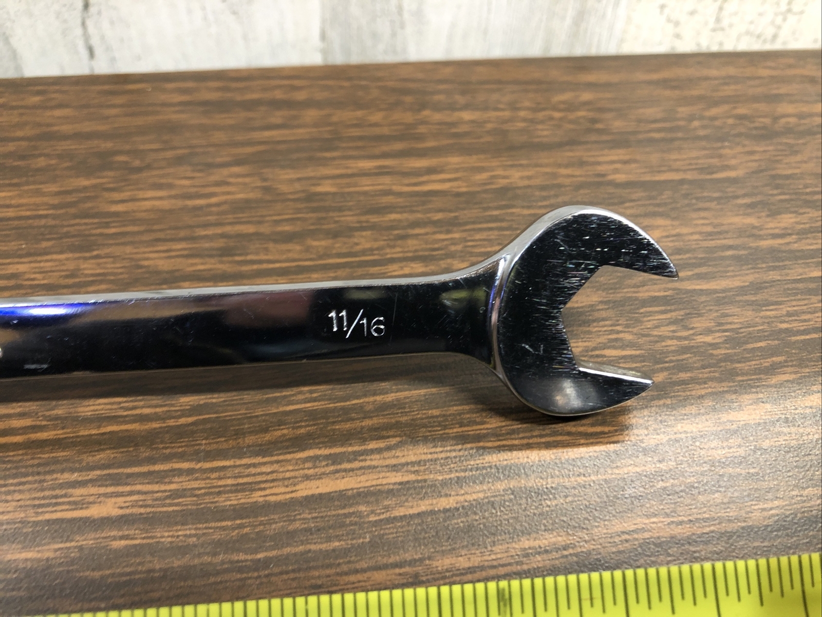 Mac Tools 11/16” Open End / Flex Box -Socket End Wrench 12 Point CLF22