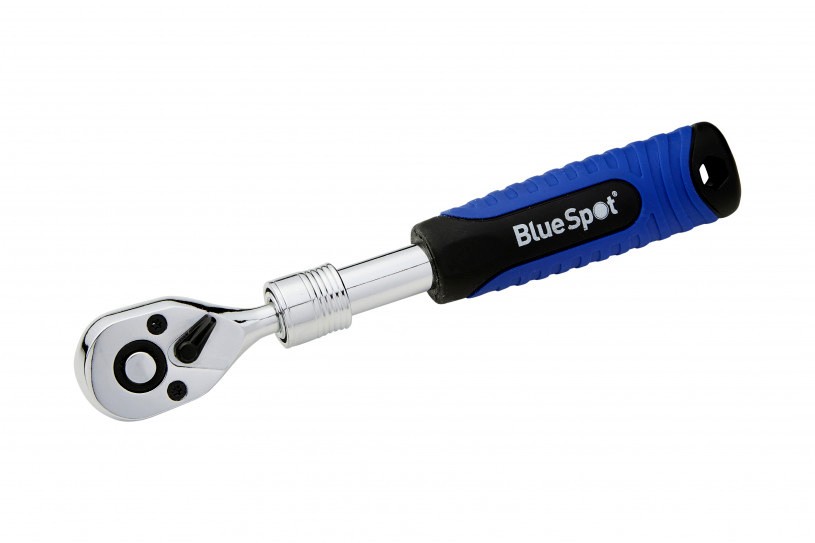 3 PACK OF CHROME VANADIUM TELESCOPIC EXTENDABLE RATCHET HANDLES 1/4″ 3/8″ 1/2″