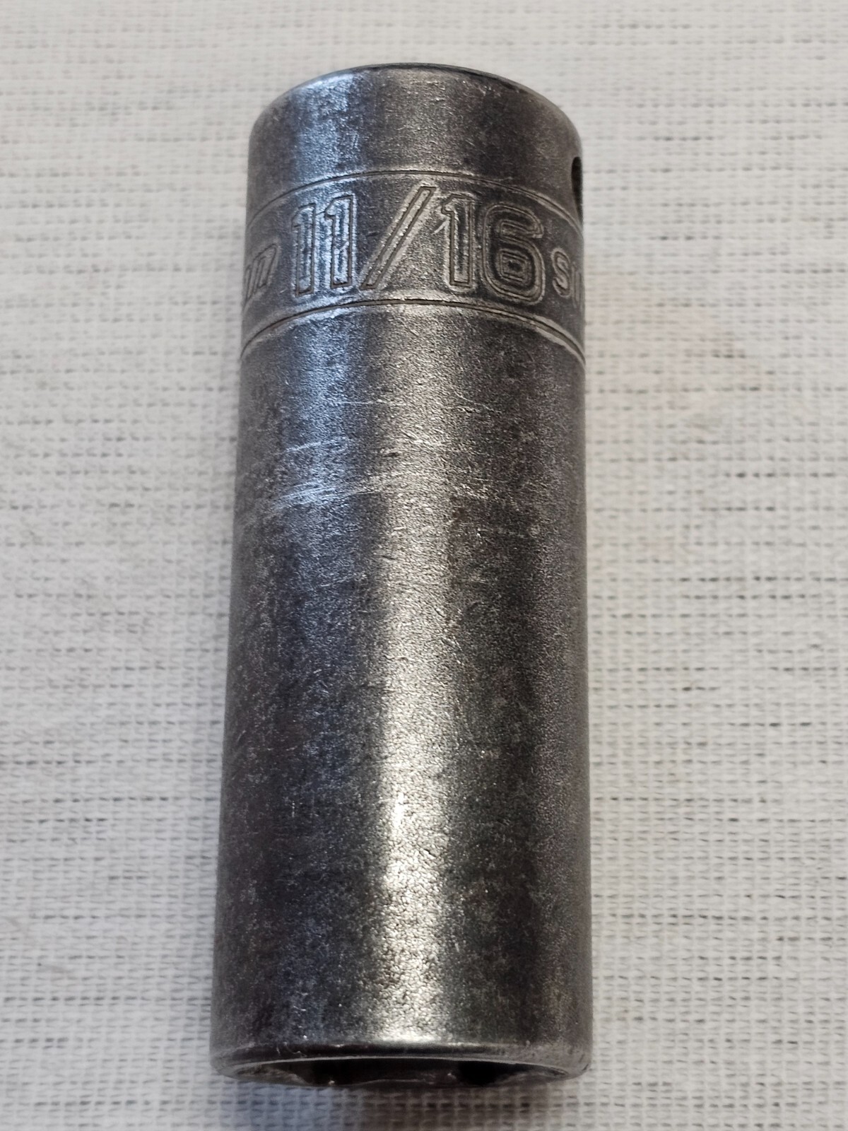 Snap-on Deep Well Impact Socket Sae 3/8″ Drive 6 Point 11/16″ SIMF220 USA