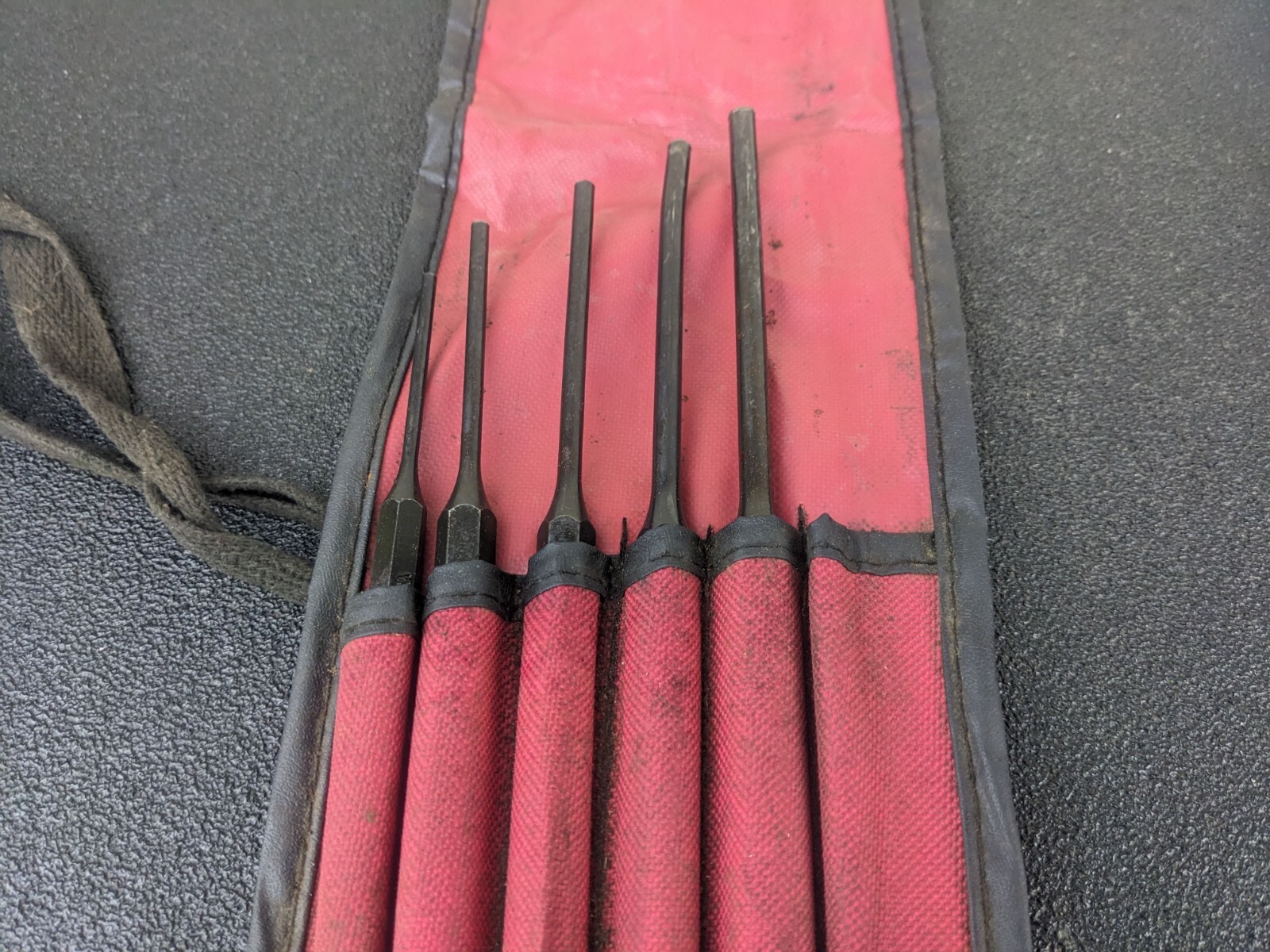 #bk339 SNAP ON PPCL60BK 5 PIECE «LONG» PIN PUNCH SET