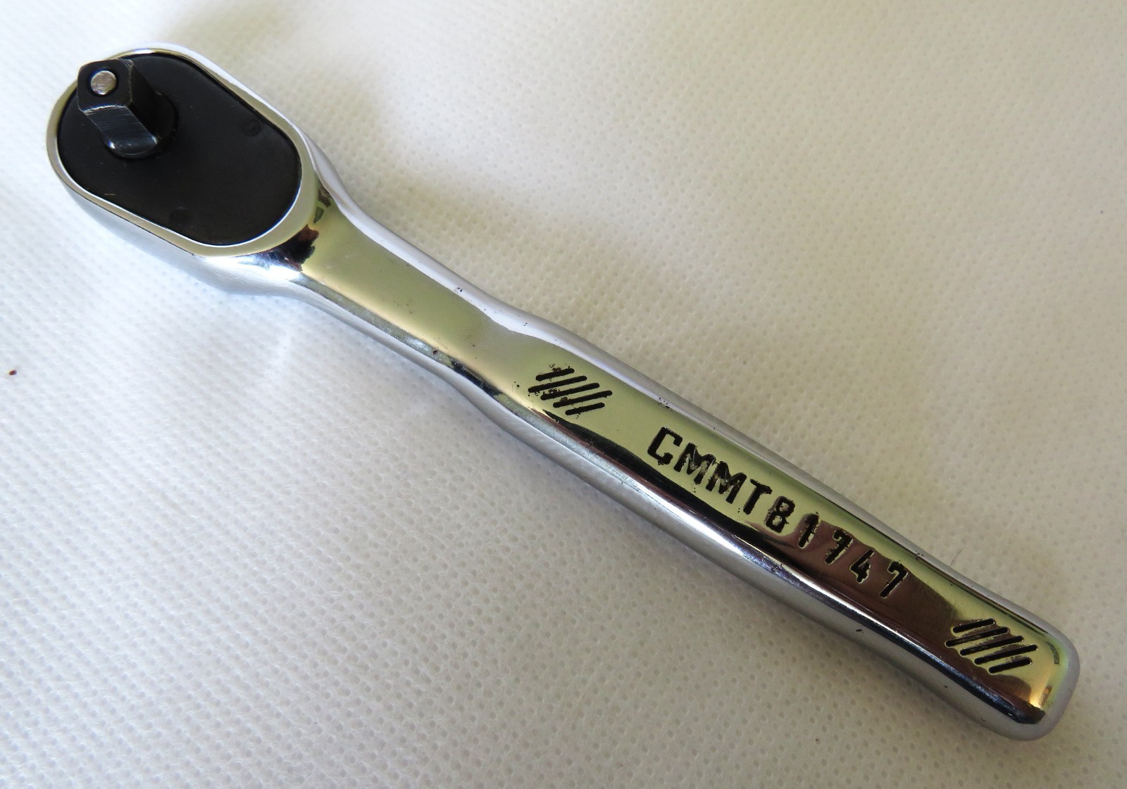 Craftsman 1/4″ 72 Tooth Ratchet – Quick Release – Polished Chrome CMMT81747