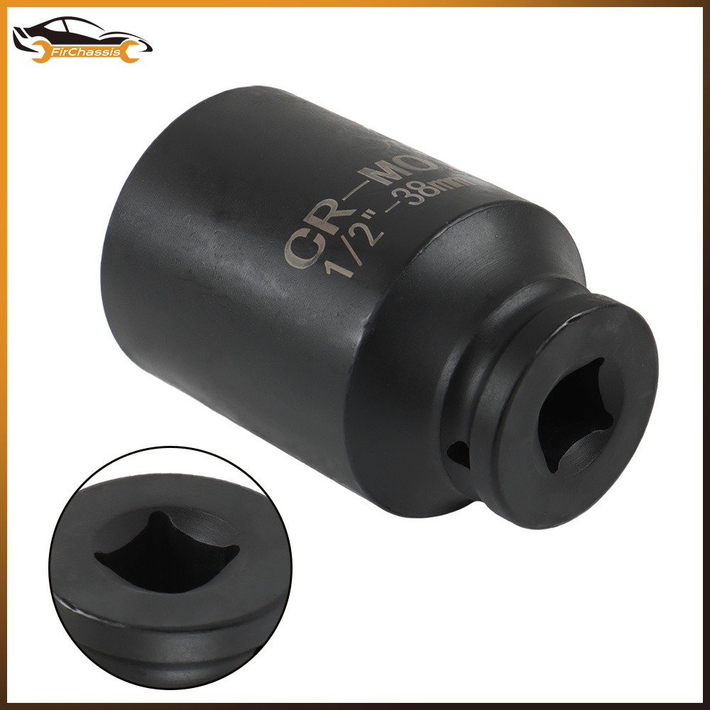 29mm-38mm 9Pcs Drive Metric Axle Hub Nut Socket Deep Impact Socket Set