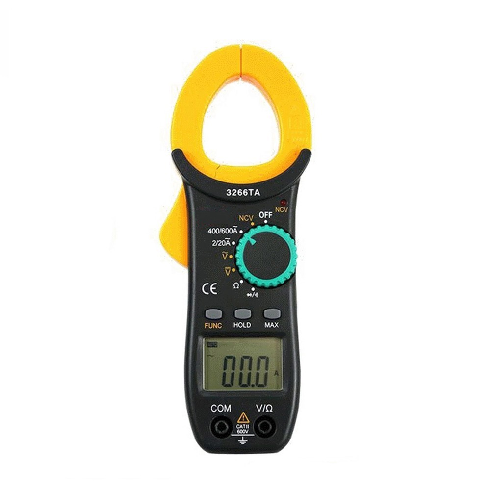 TY3266TA Multimeter Clamp Meter 600A Auto Ranging NCV Voltage and Current Test
