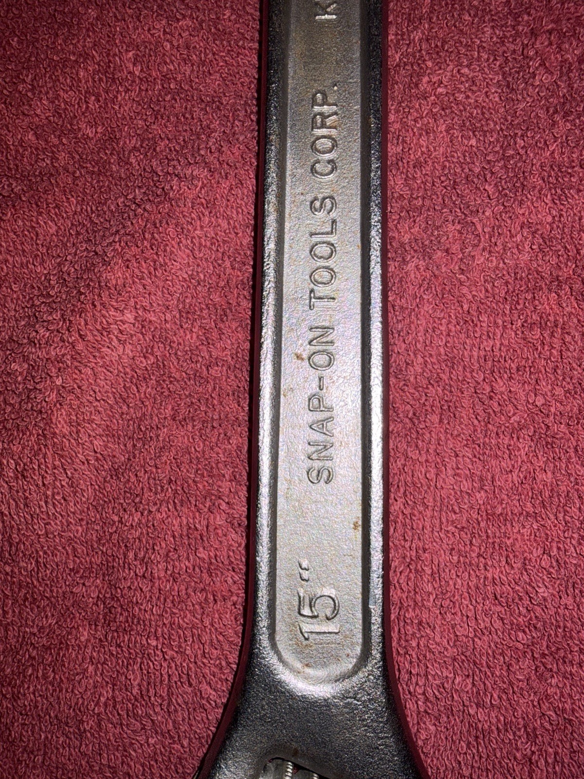 Snap-On Blue Point 15” Adjustable Wrench