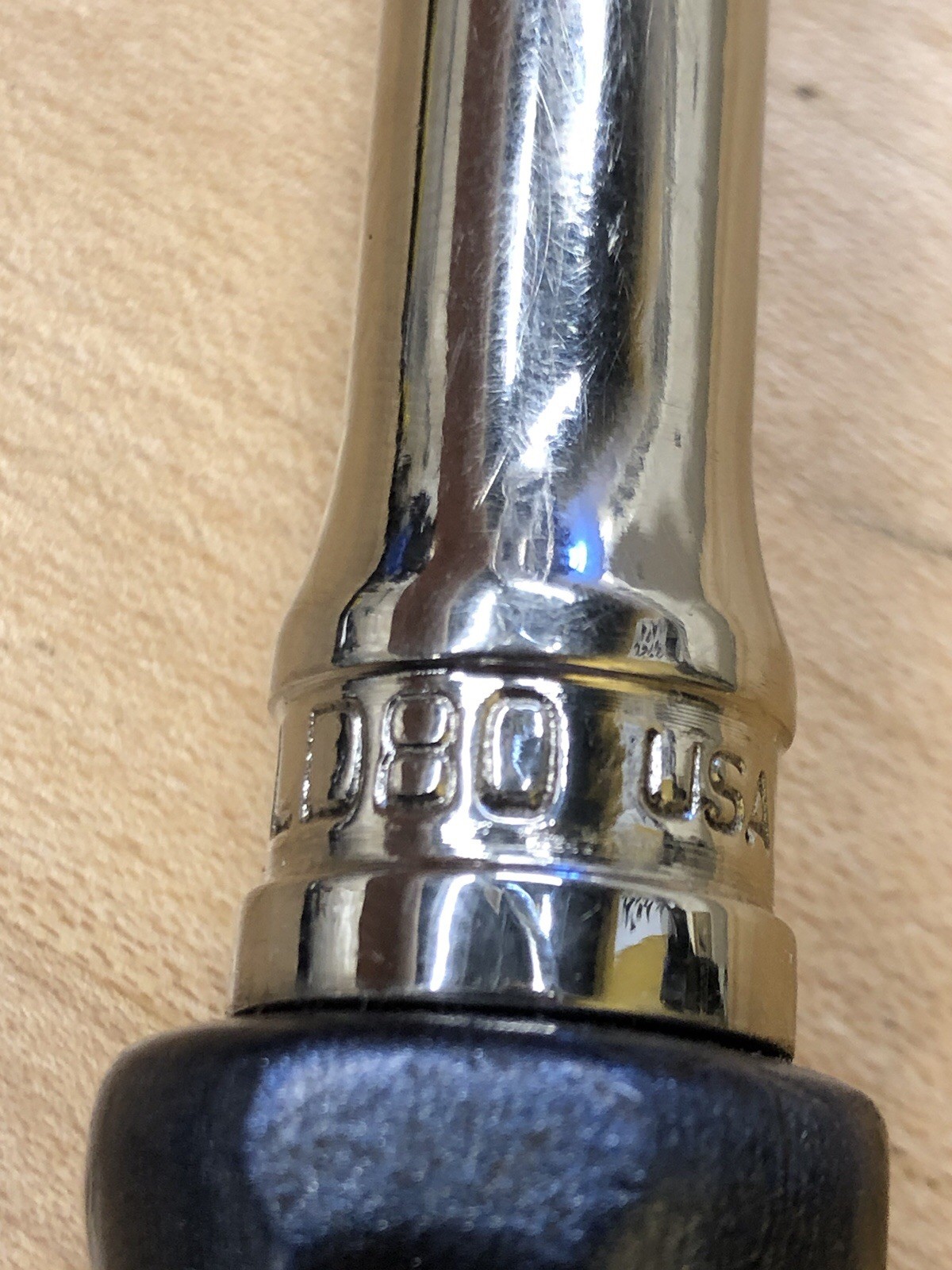Snap-On 3/8 Drive Extra Long Fixed Head Ratchet FHLLD80