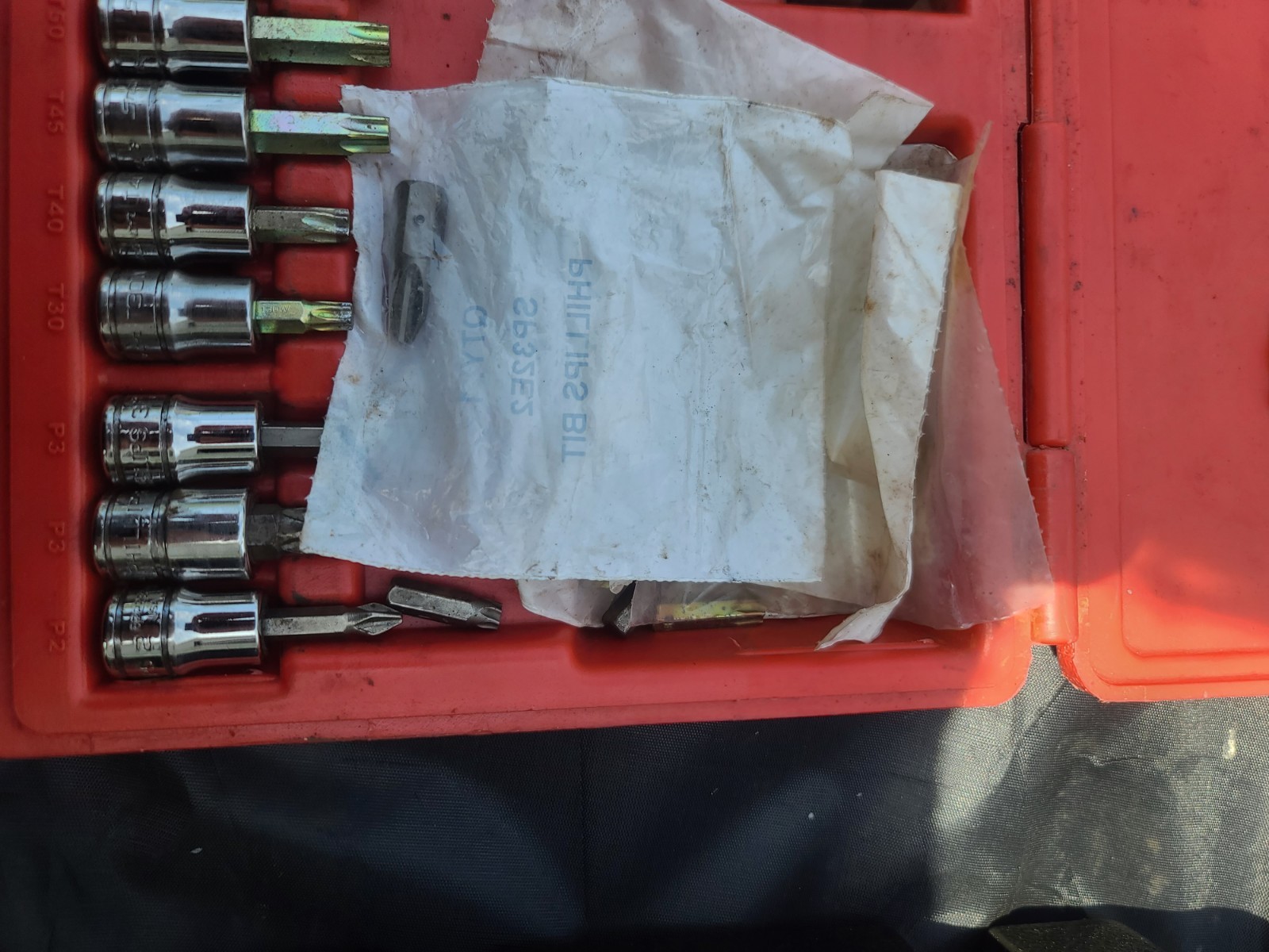 Snap-on 234epit 3/8 drive 34 Pc impact driver socket set excellent condition