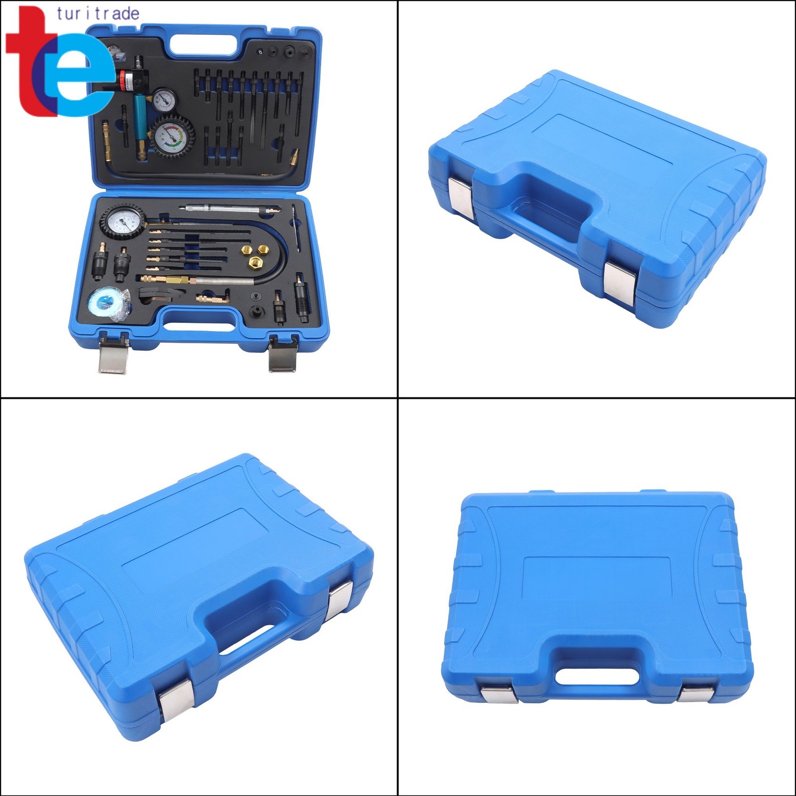 46Pc Diesel Petrol Engine Cylinder Compression Leak Down Tester Leak Diagnostic