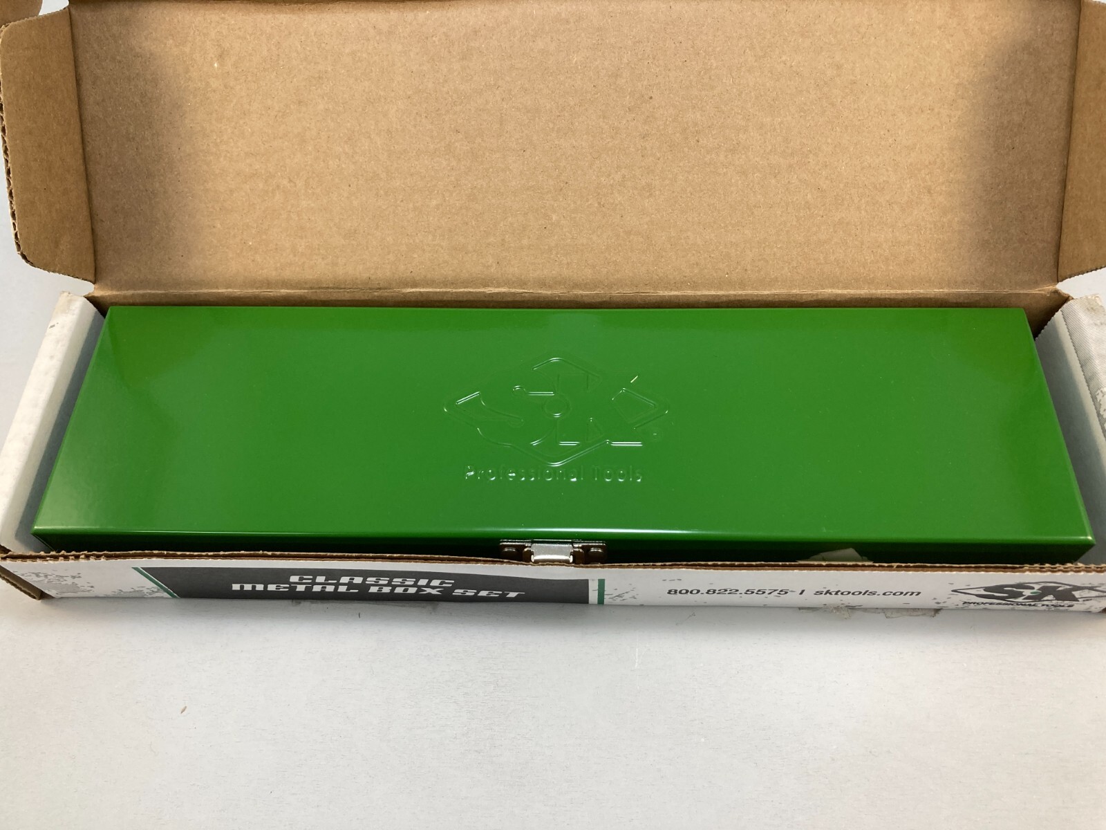 SK Tools 94513 3/8″ 13pc SAE Chrome 6 Point Socket Set Metal Case USA Made
