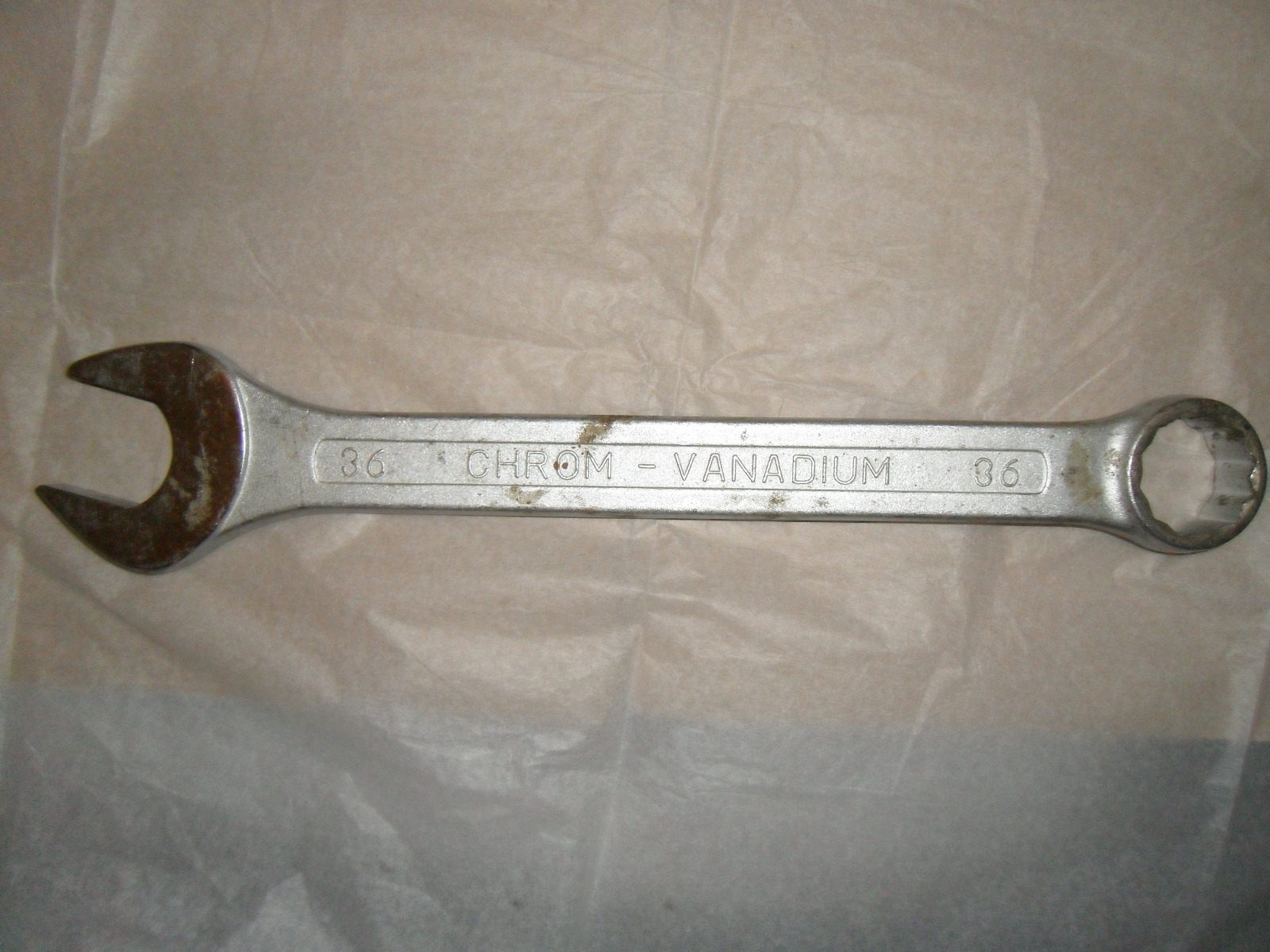 UNIOR No.125 COMBINATION SPANNER SIZE; 36