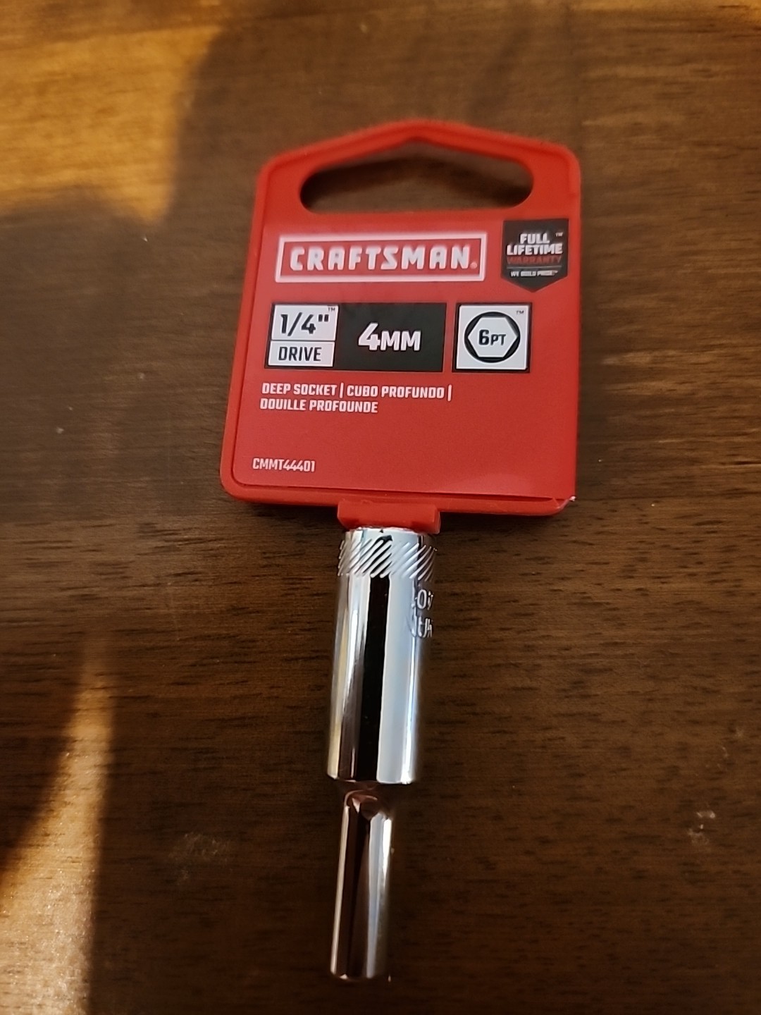 craftsman 1/4 drive 4mm socket