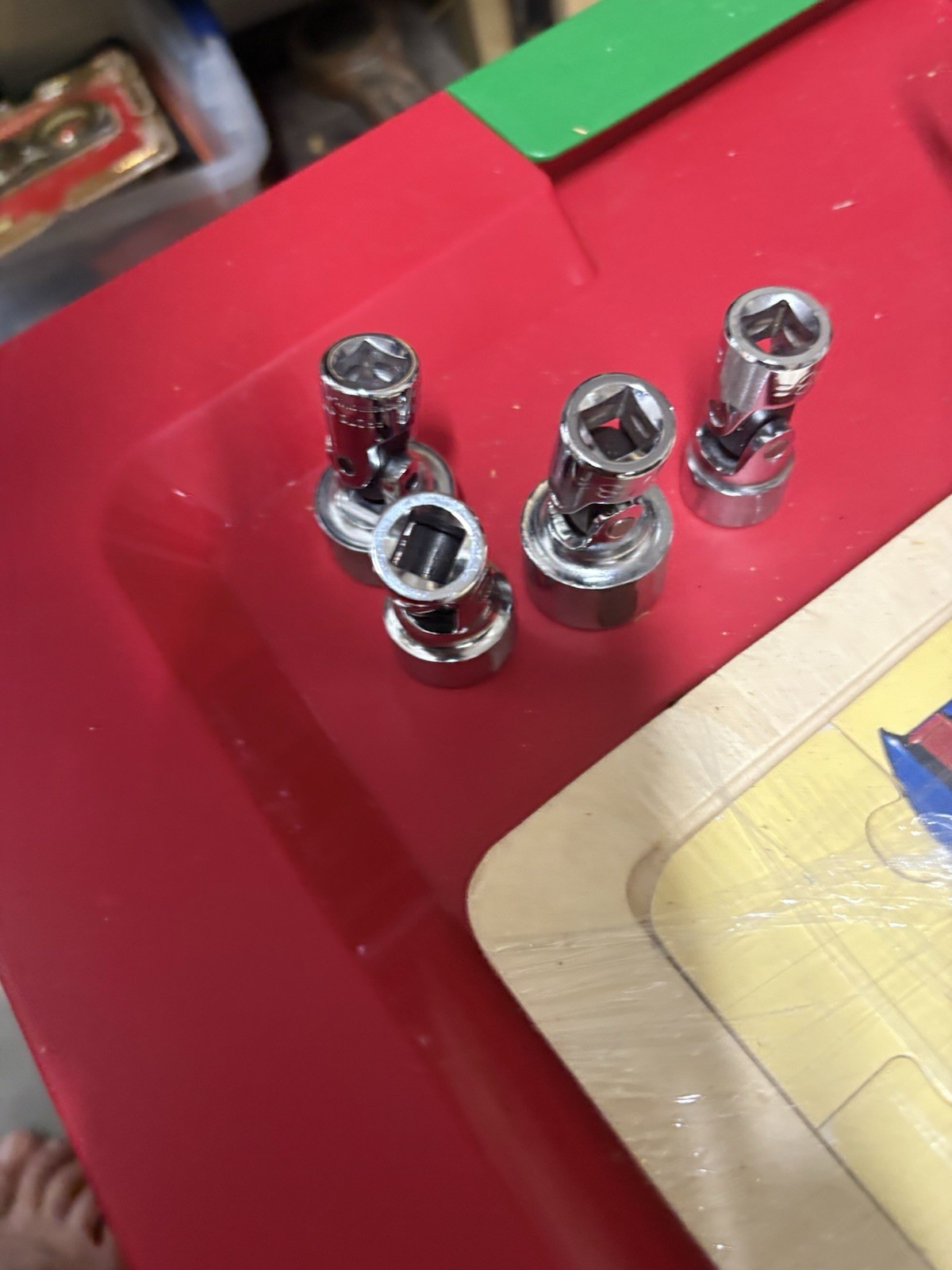 Proto (4) Pc Swivel Standard Set. 2- 7/8” 1-3/4”-1 5/8”. Used But Clean.!! (17)