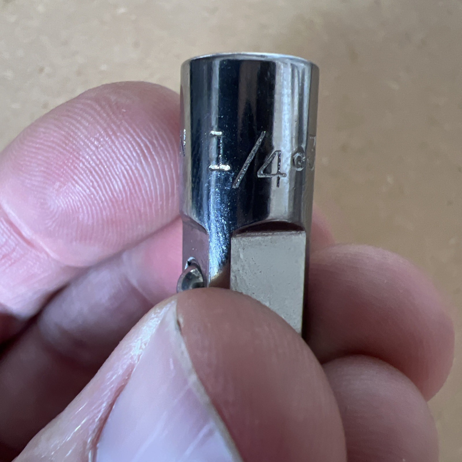 Craftsman 1/4″ to 3/8″ Drive Socket Adapter G #4257 Increaser USA Made NEW