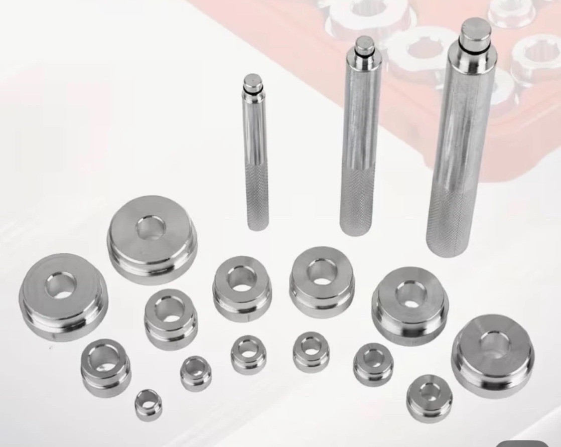 Bearing Press Kit Bushing Bearing Seal Driver & Removal Tool Set 17 Pcs and Case
