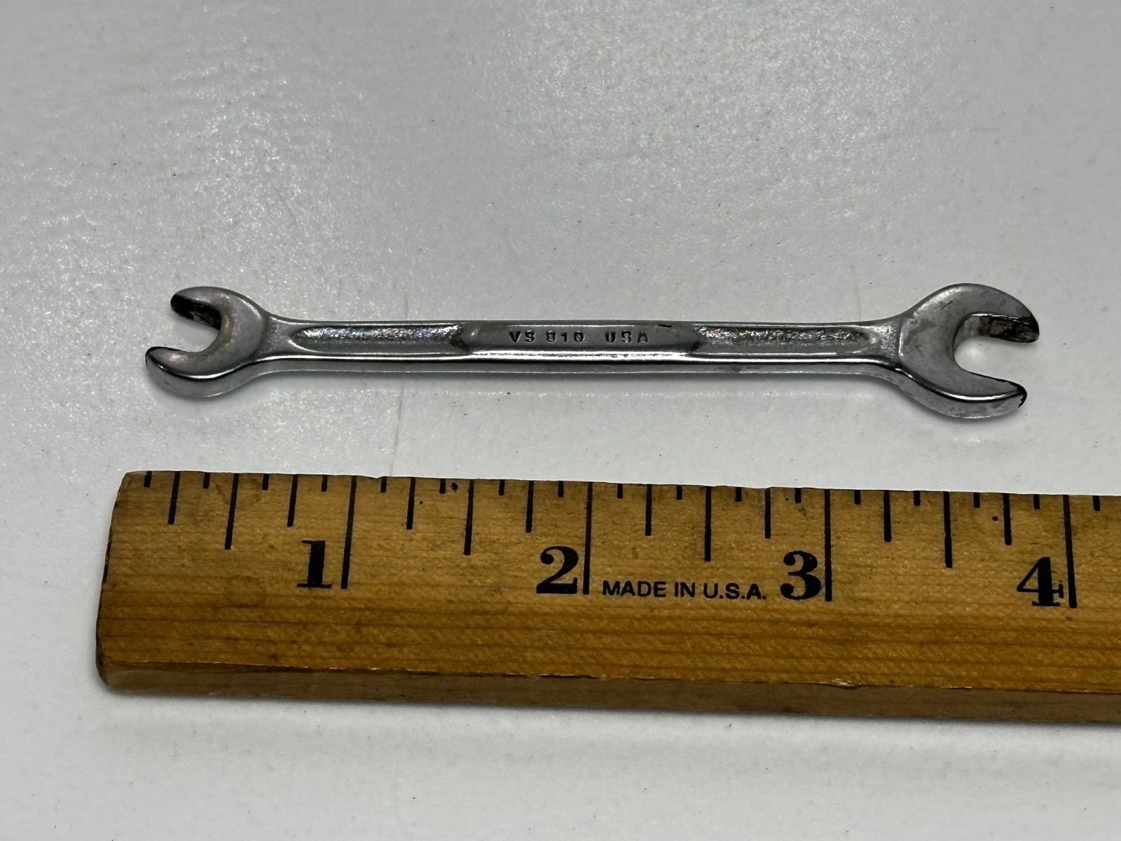 Snap-on Tools USA VS810 SAE 1/4″ x 5/16″ Open End Ignition Wrench