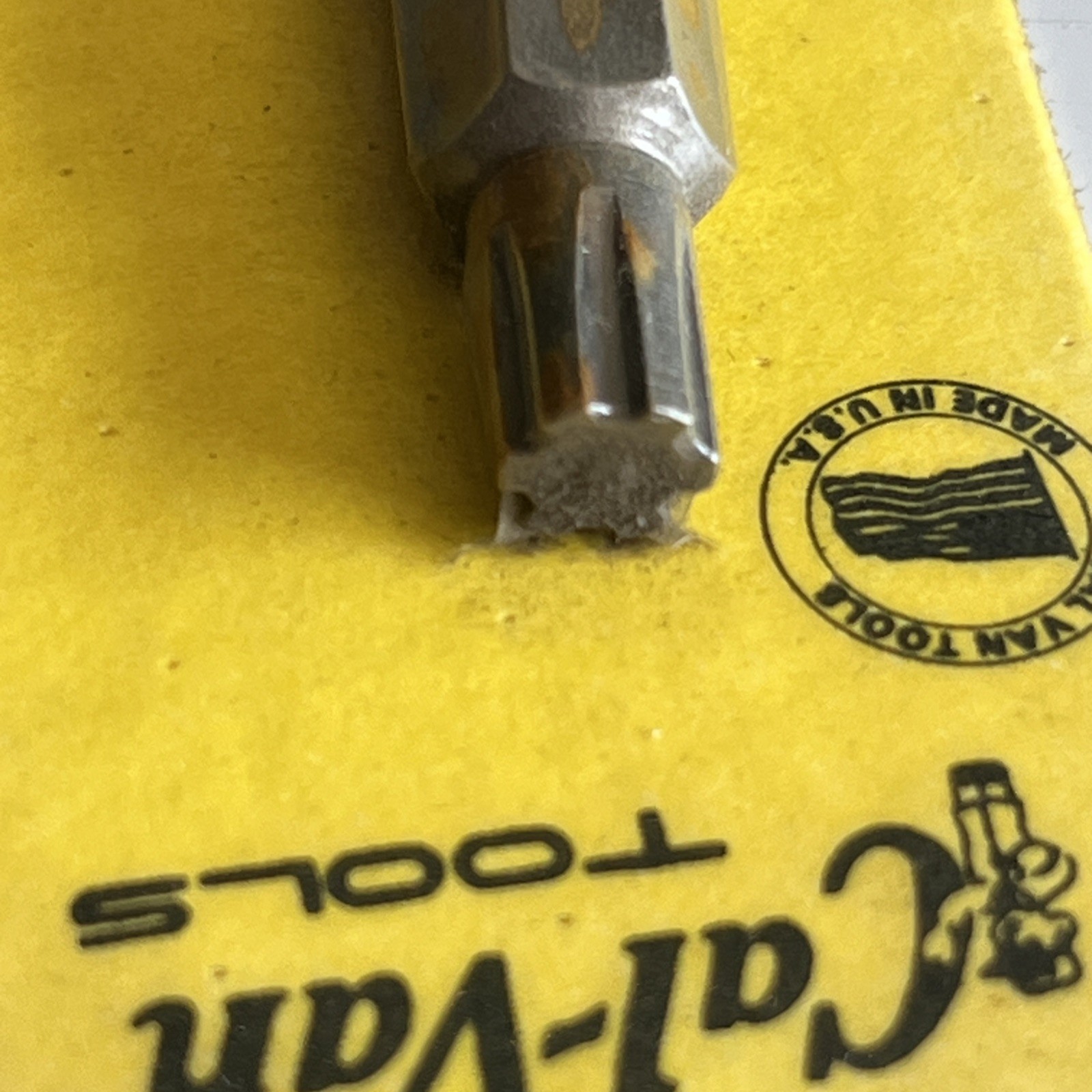 Cal-Van Internal Hex Wrench Bit (6mm Ribe, 5/16” Drive), 115-4