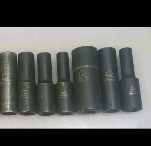MATCO 8PC 3/8″ DEEP SOCKETS «AVD» Metric And SAE BDP