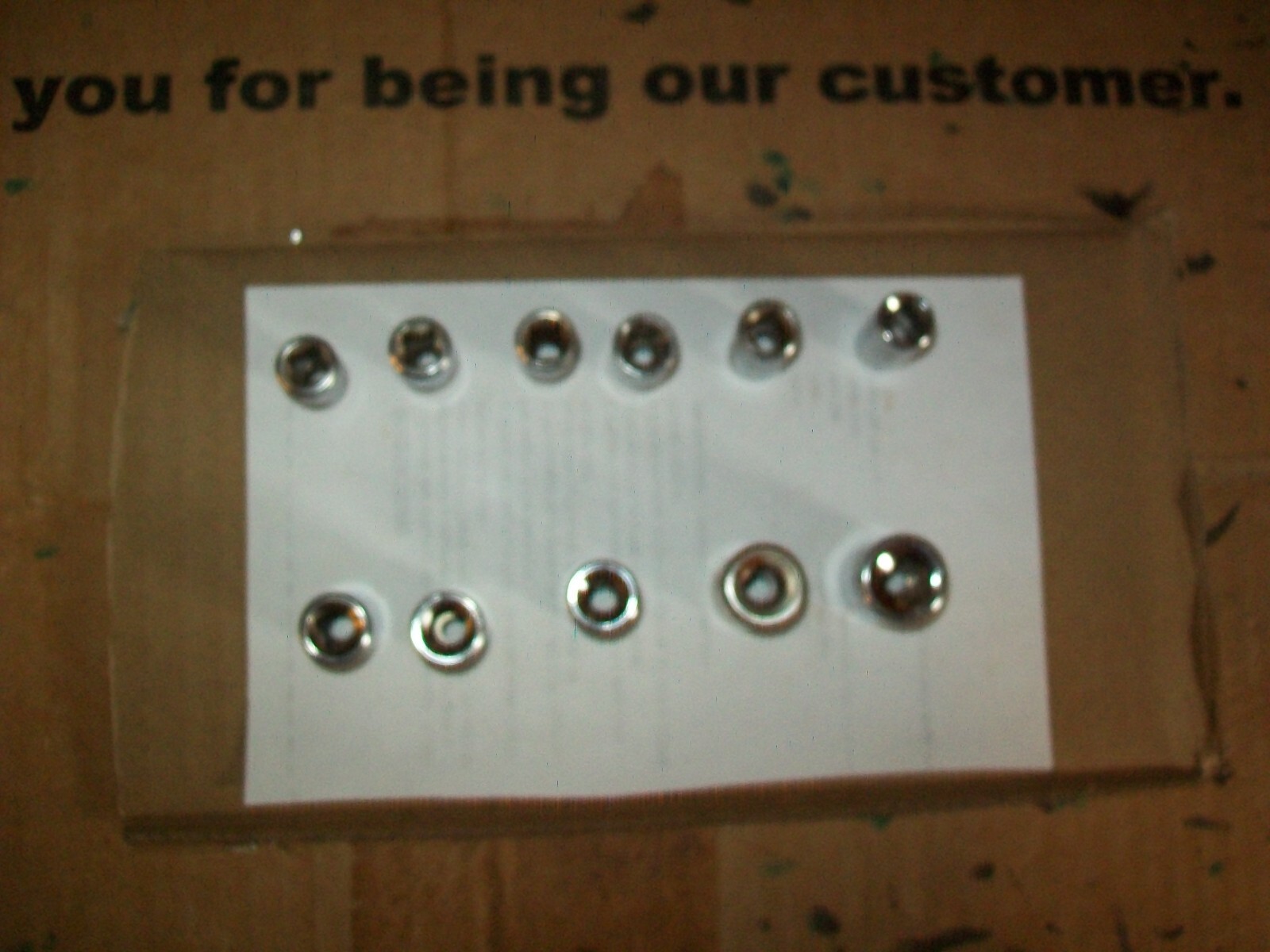 11 Of Unbranded SAE Standard Sockets 1/4 Drive 6 Point