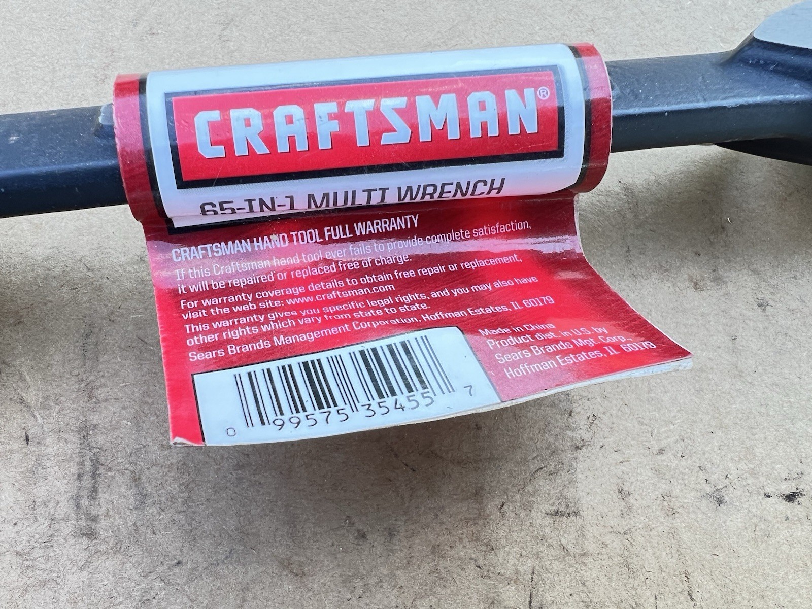 🇺🇸Craftsman 3531 D-AB 65-in-1 Multi Wrench Universal SAE & Metric🇺🇸