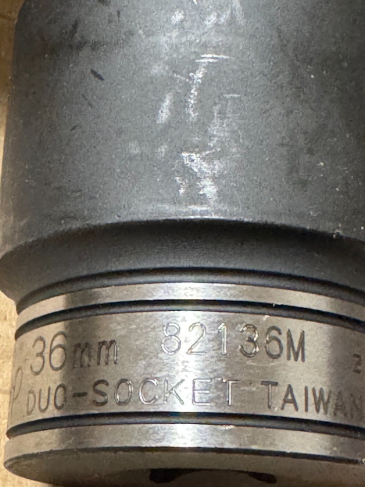 82136M | 1/2″ Drive x 36mm Standard Length 12 Pt Duo-Socket Lifetime Warranty