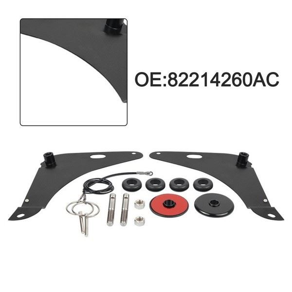 For Street Driving Hood Pin Kit Engine hood Lock Direct OEM Replacement