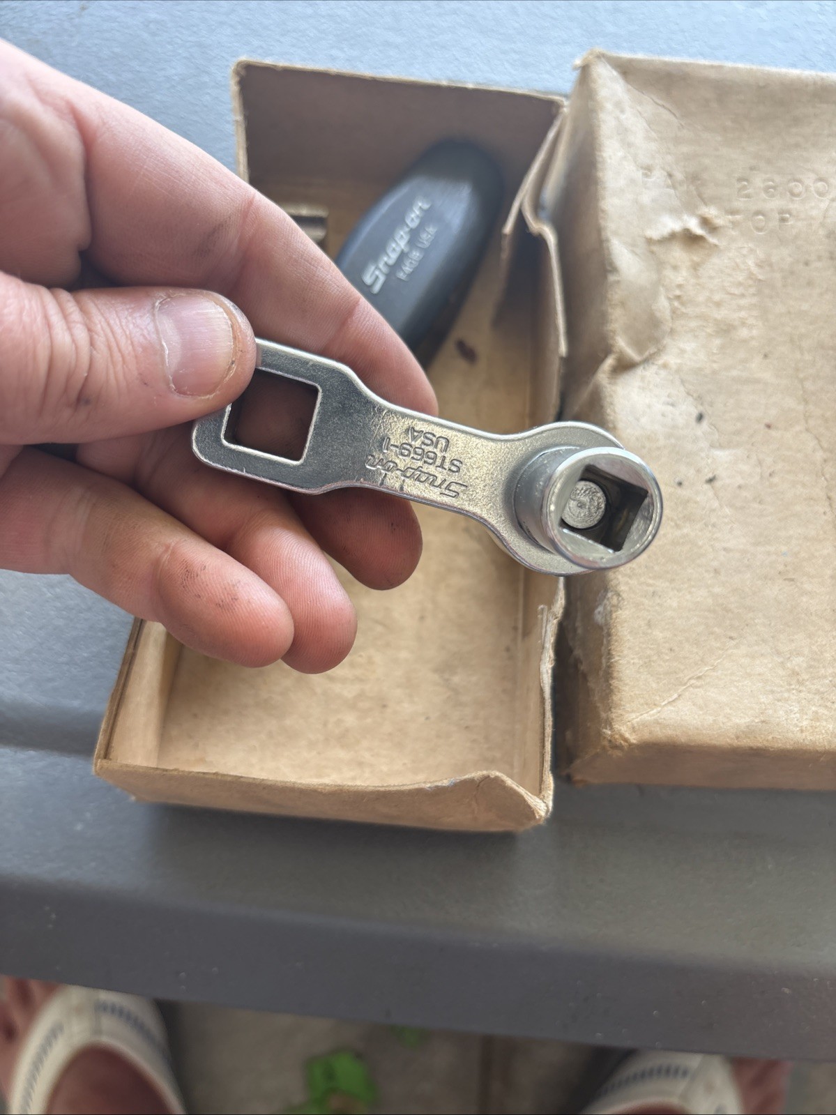 Snap-on ST669-1 Handle Assembly Tool F40B 3/8″ Driver [Mint]