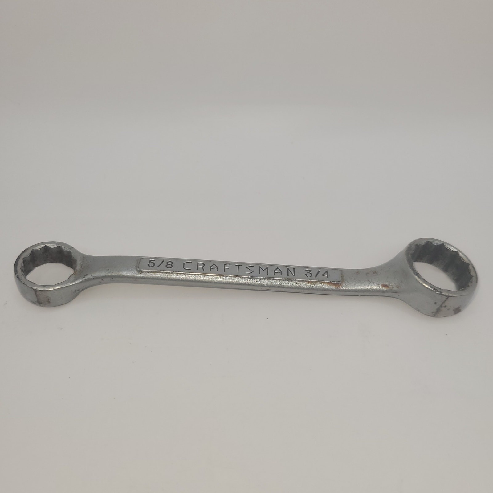 Craftsman 12pt 5/8” X 3/4” wrench 6” long USA –V-
