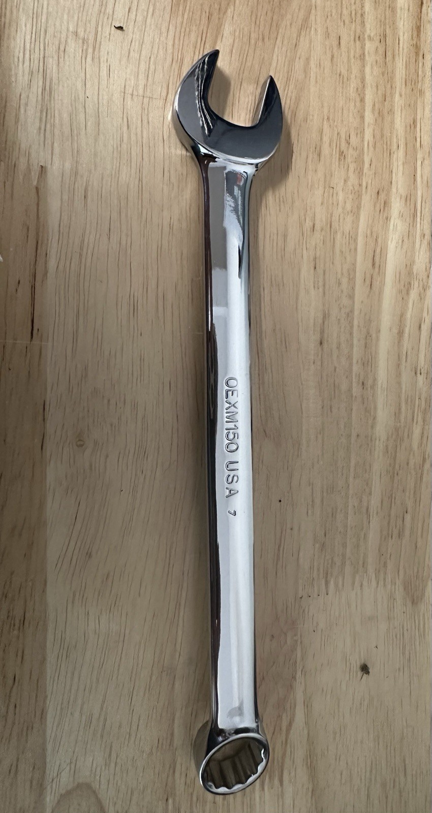 Snap-On Tools 15mm Combination Wrench Standard Length 12-Point Metric OEXM150