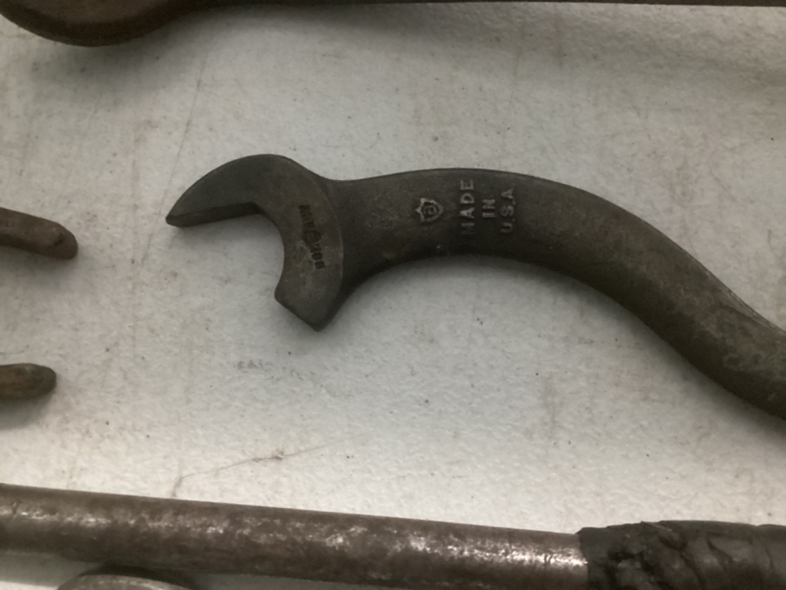 Vintage Mixed Tool Lot Wrenches Hammer Pliers – Cornwell USA – Old Primitive