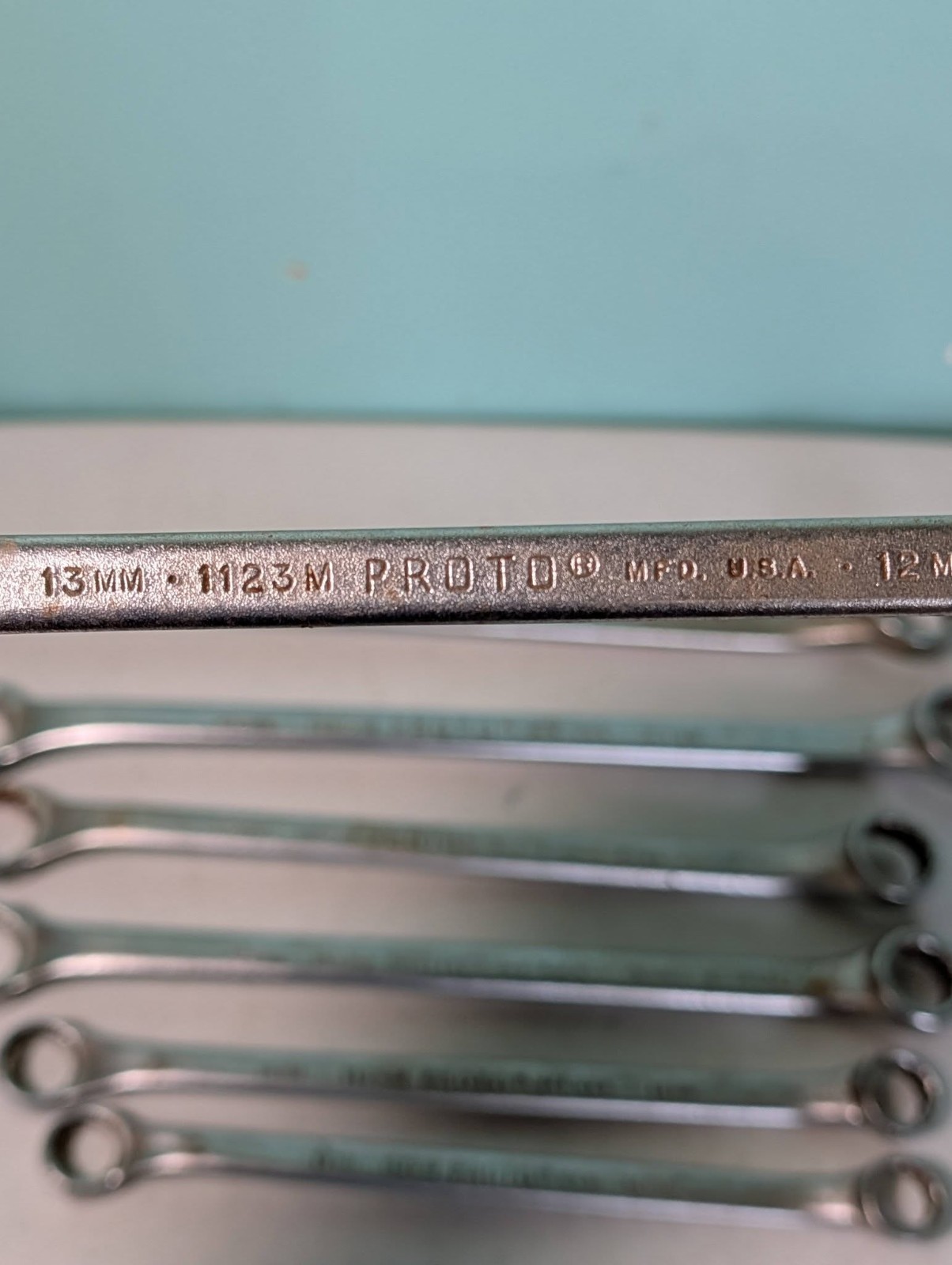 11 Proto Box End Wrench Set 10,11,12,13,16,17,18,19,20,21,22,23,24,25,26,28 USA