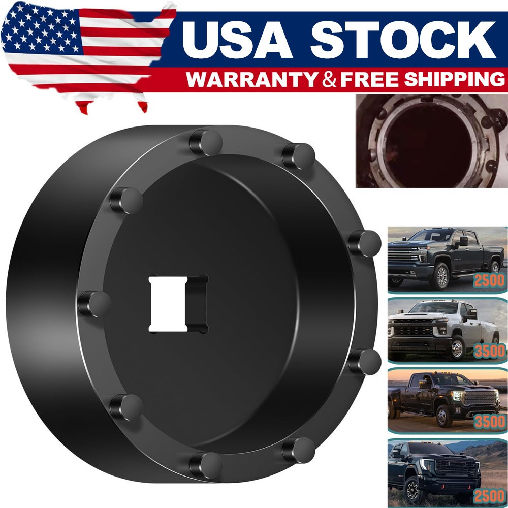 31510 Axle Nut Socket 9 Pin for GM 2020+ Silverado Sierra 2500/3500 1/2″ Drive