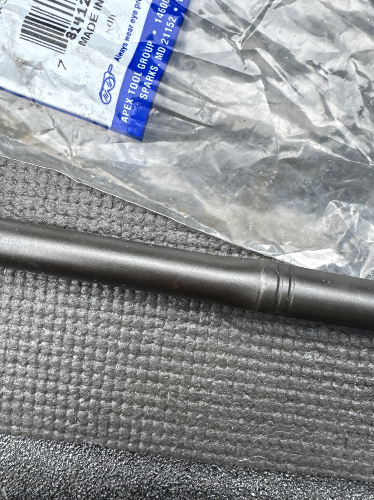 NOS Armstrong Tools USA 19-918 Black Industrial Finish Breaker Bar 3/8″ Drive