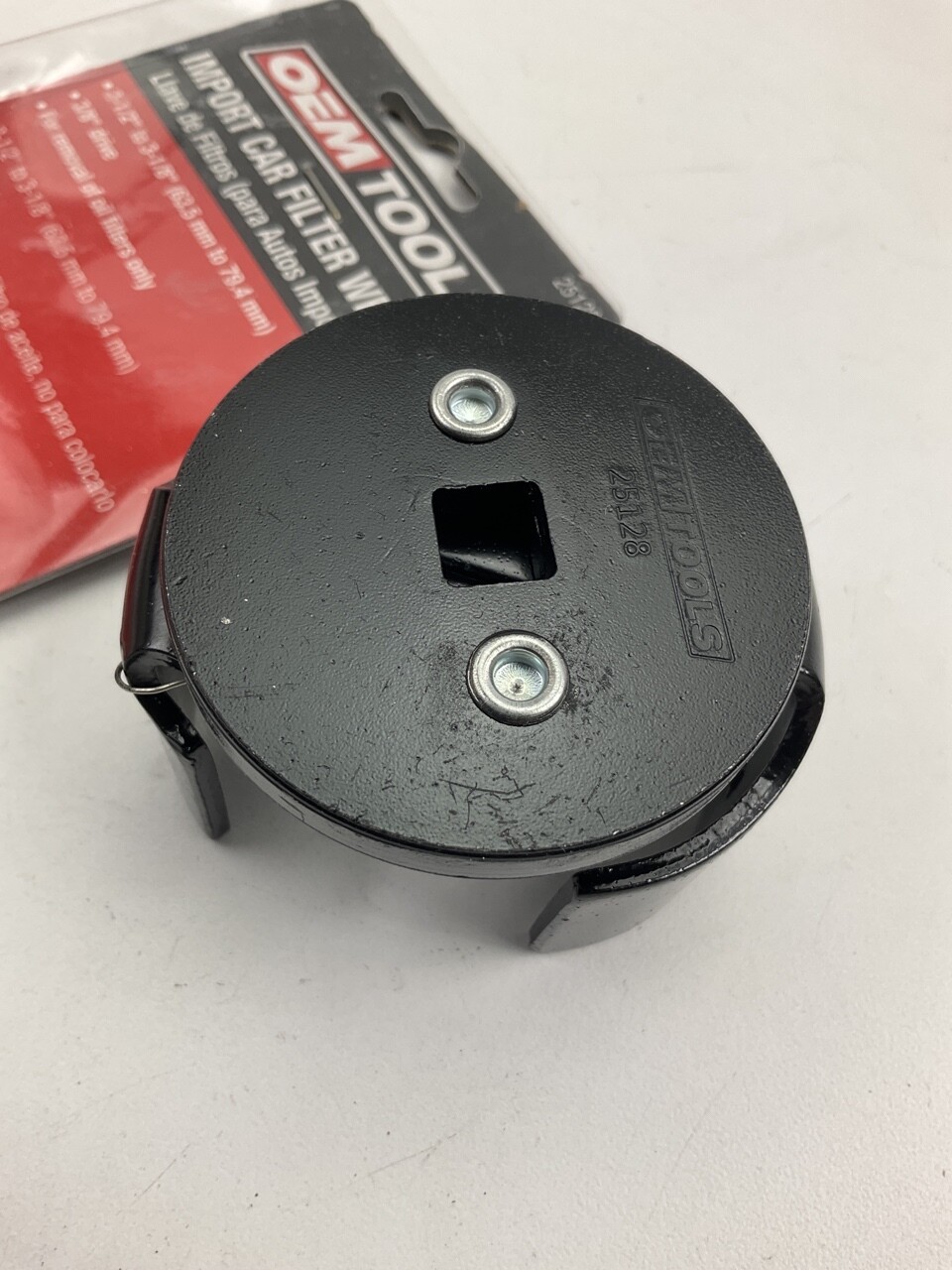 OEMTOOLS 25128 Cam Action Oil Filter Wrench, For 2-1/2 To 3-1/8 Oil Filters