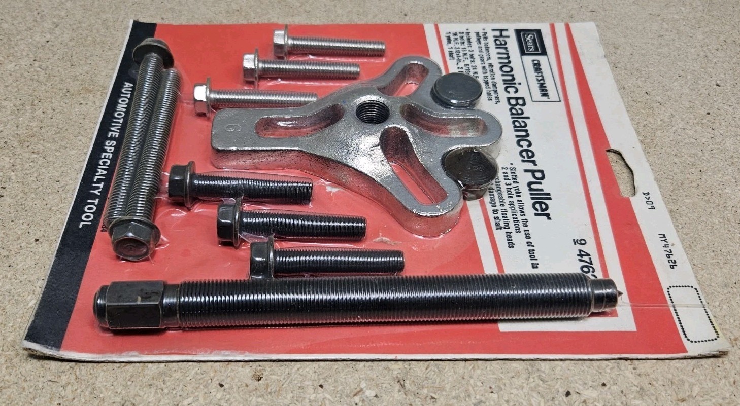 Craftsman No. 9 47626 Harmonic Balancer – steering wheel puller – U.S.A. made