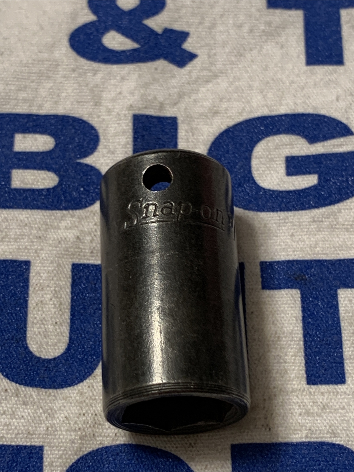 Vintage 1961 Snap-on Tools 3/8” Drive 9/16” Semi-Deep 6pt Impact Socket SPF180